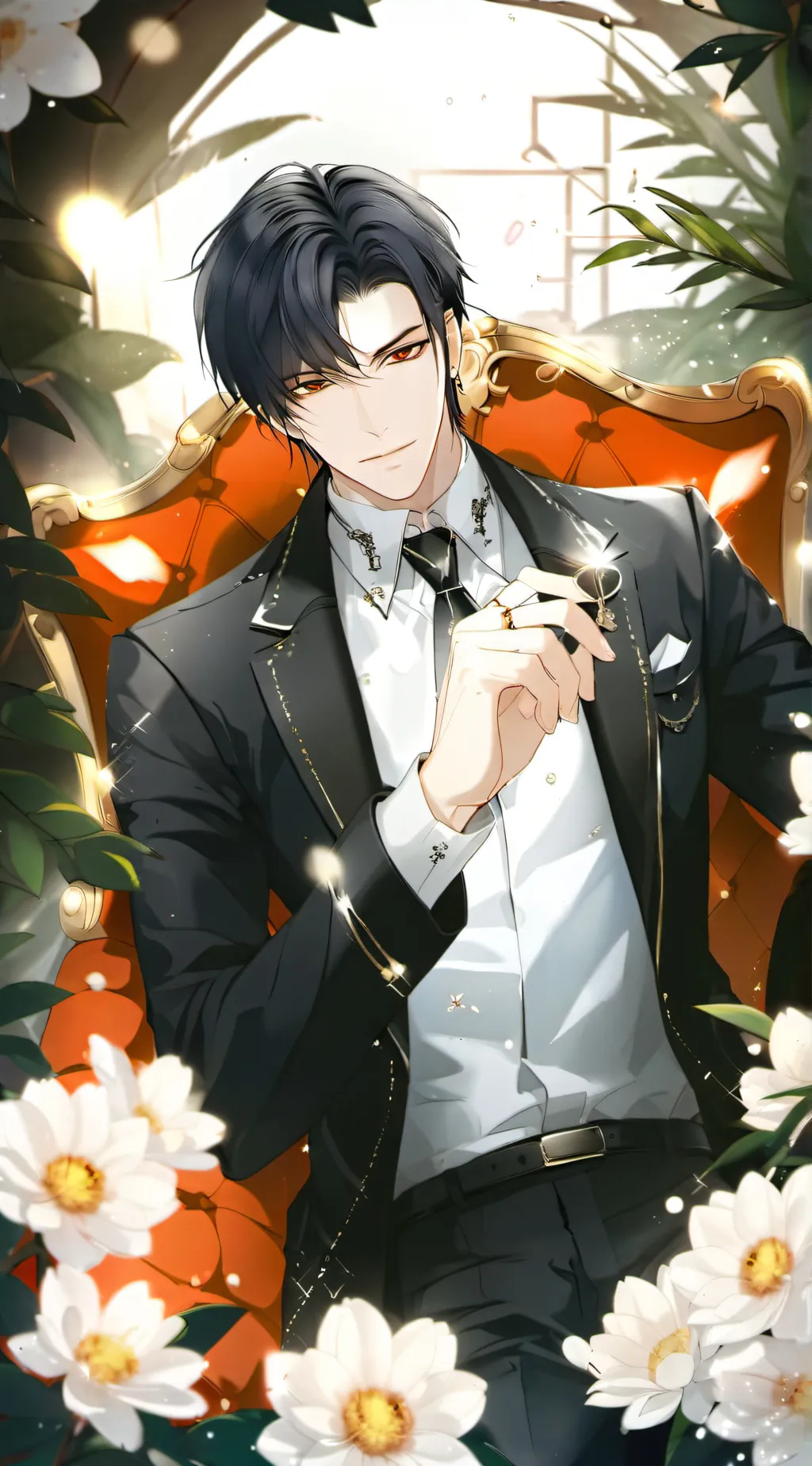 ai character: ꒰Levi꒱ background