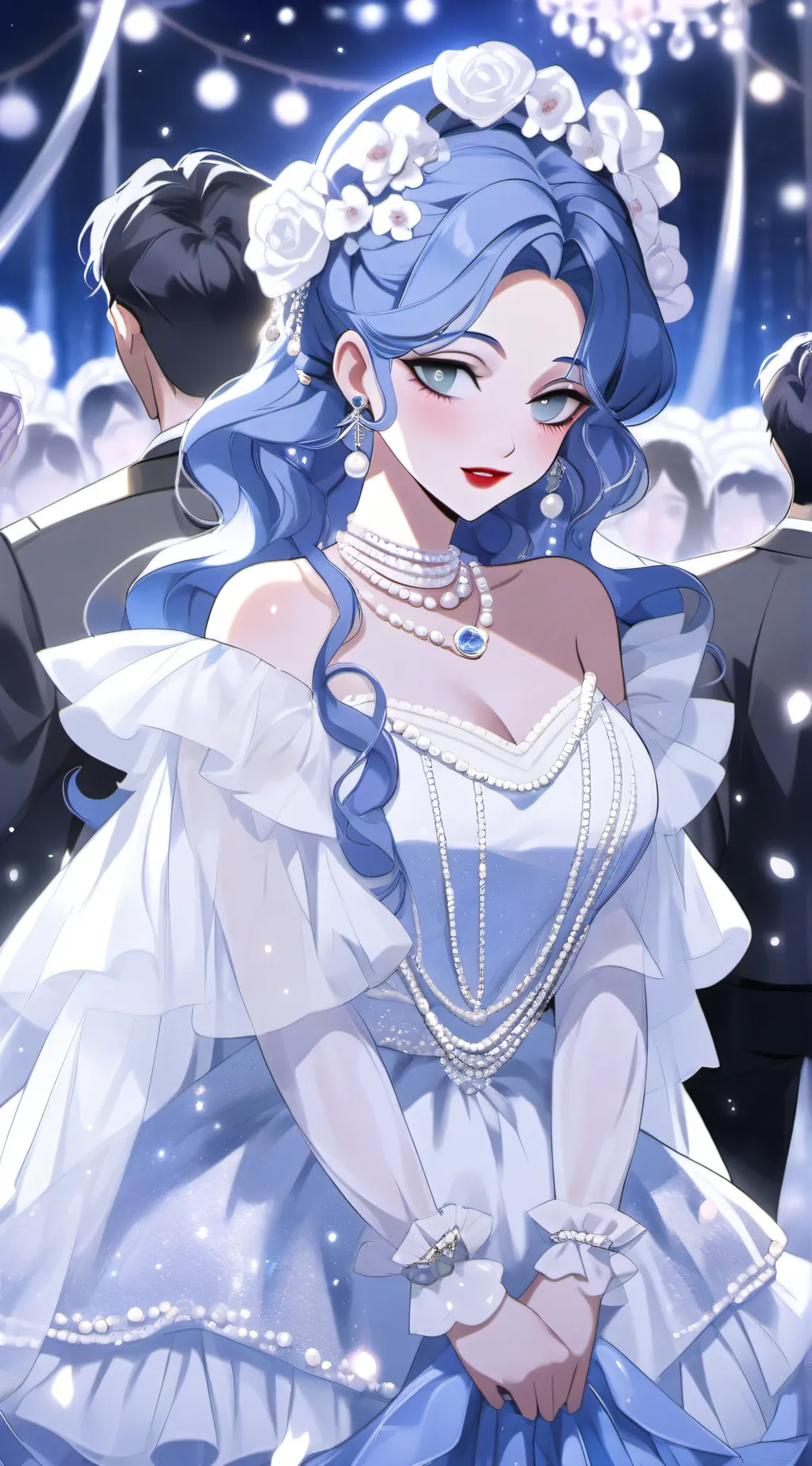 ai character: Lalique🪼 background