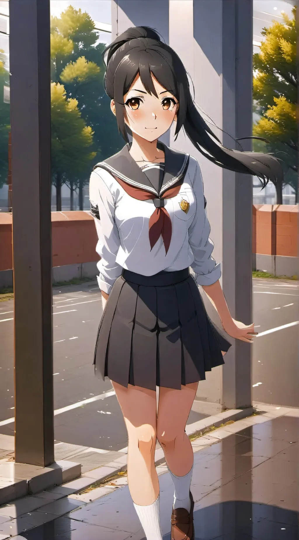 ai character: ayano Aish background