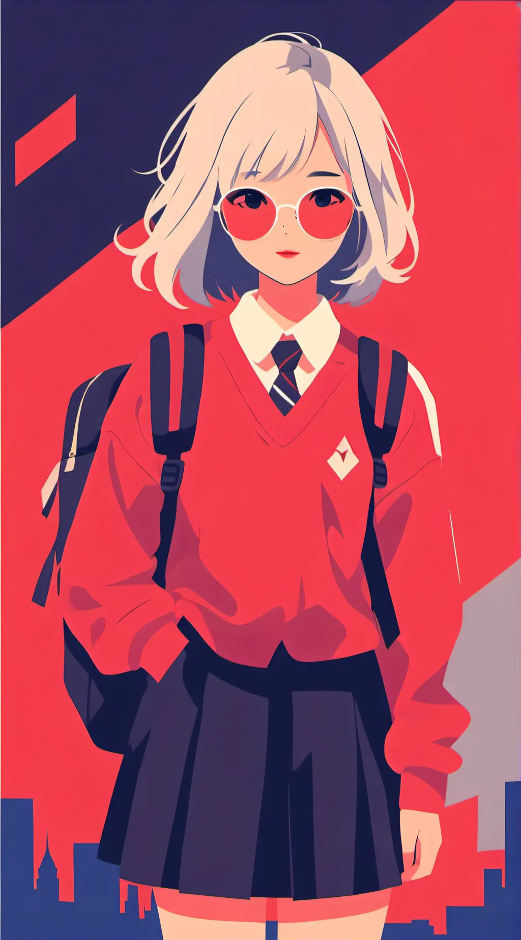 ai character: Luna background