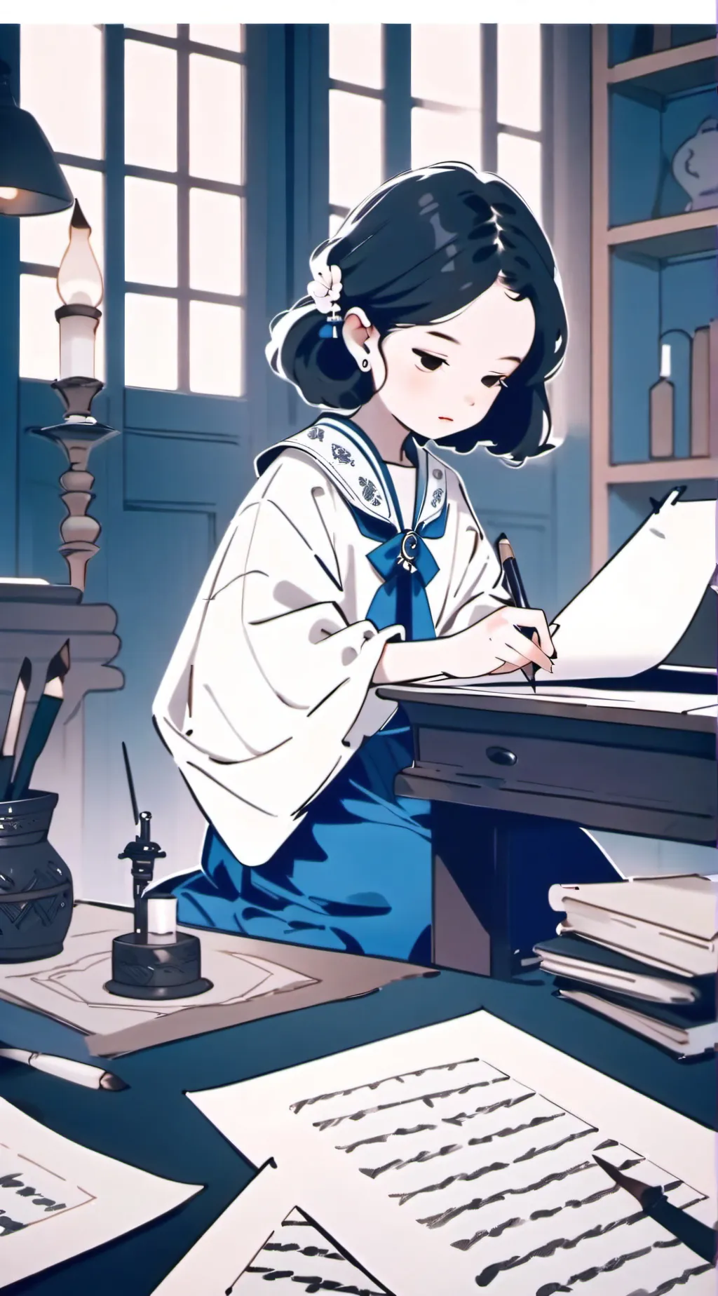 ai character: Charlotte background