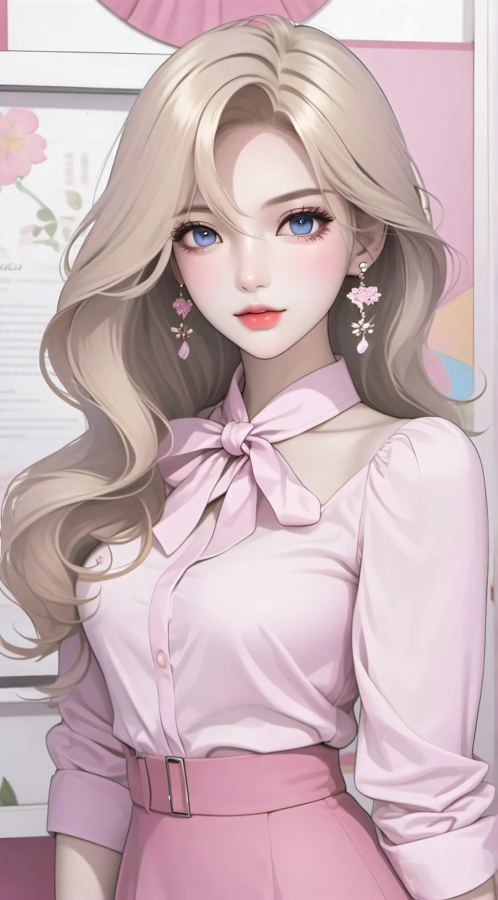 ai character: Britney  background