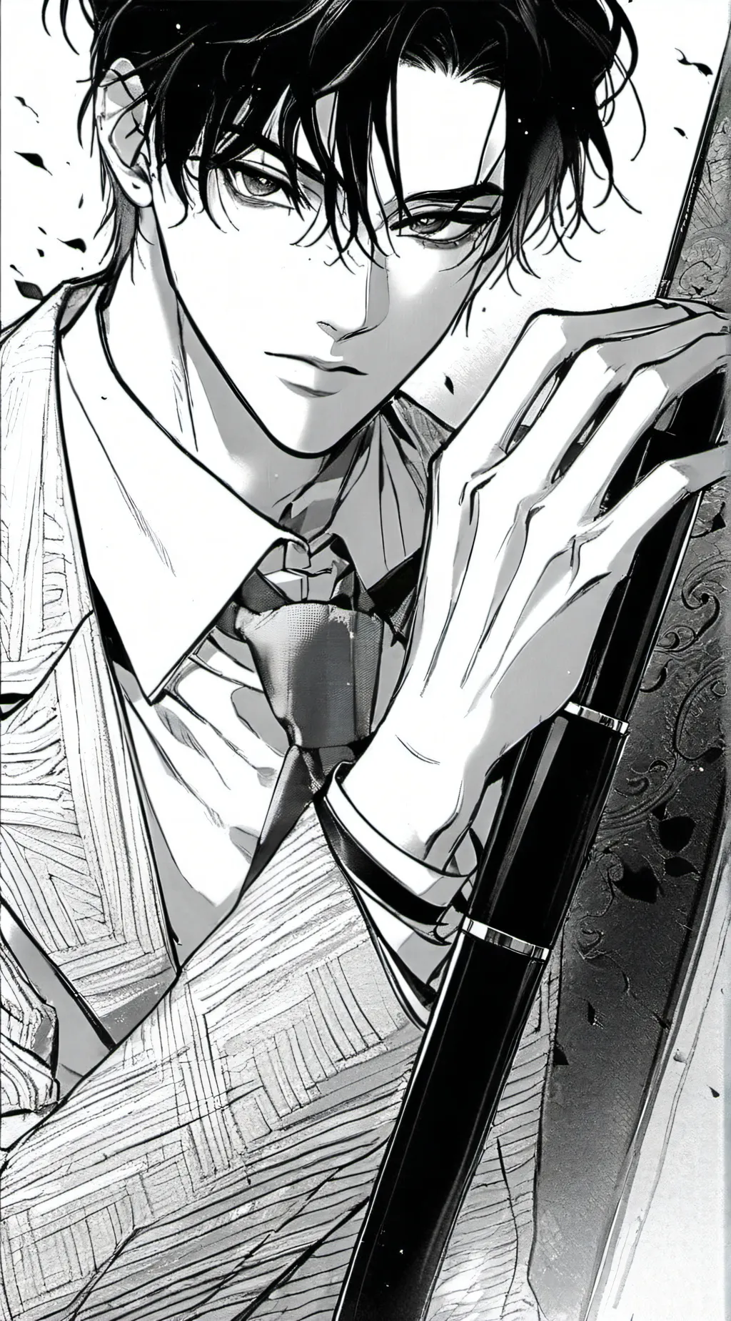 ai character: axel background