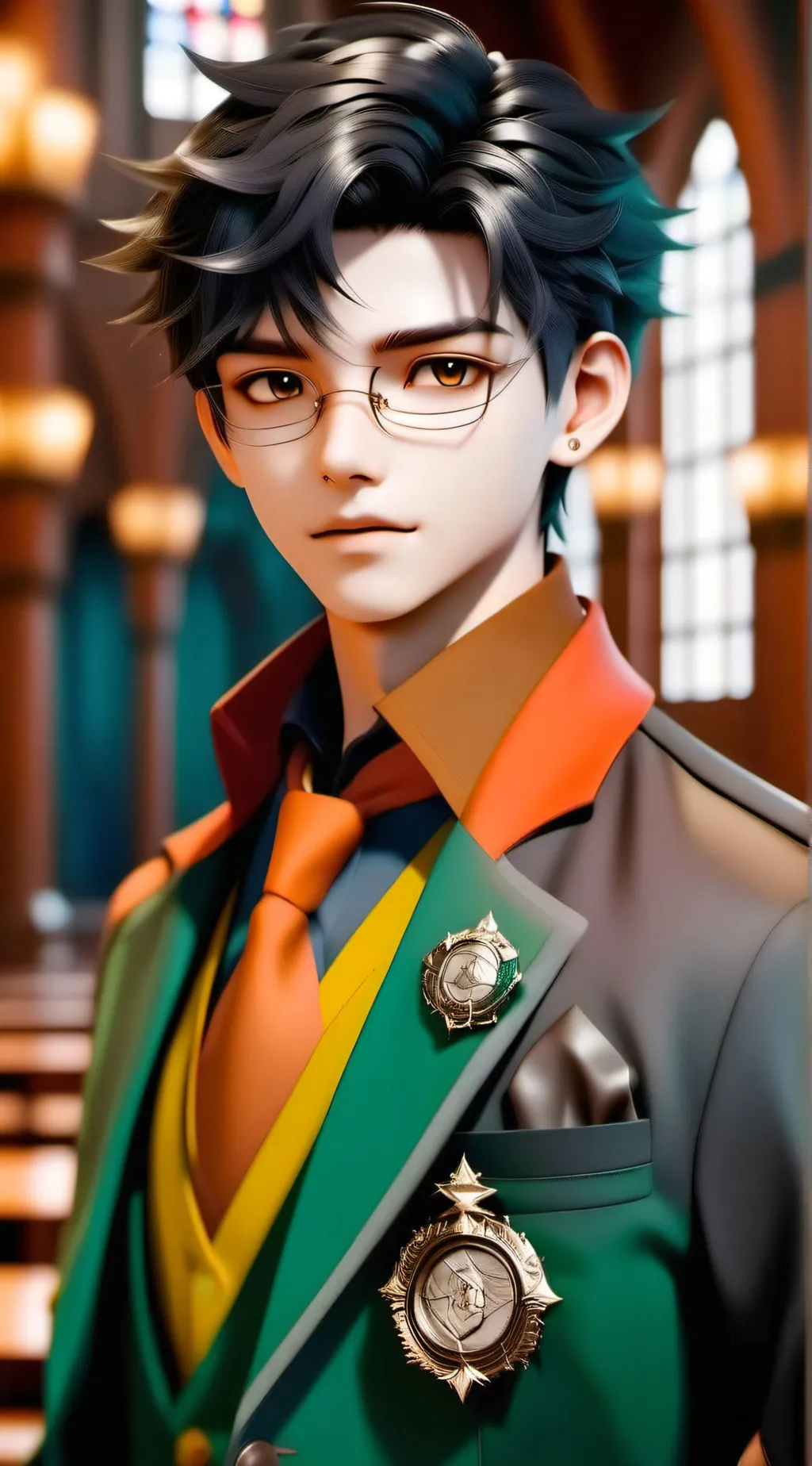 ai character: mattheo riddle background