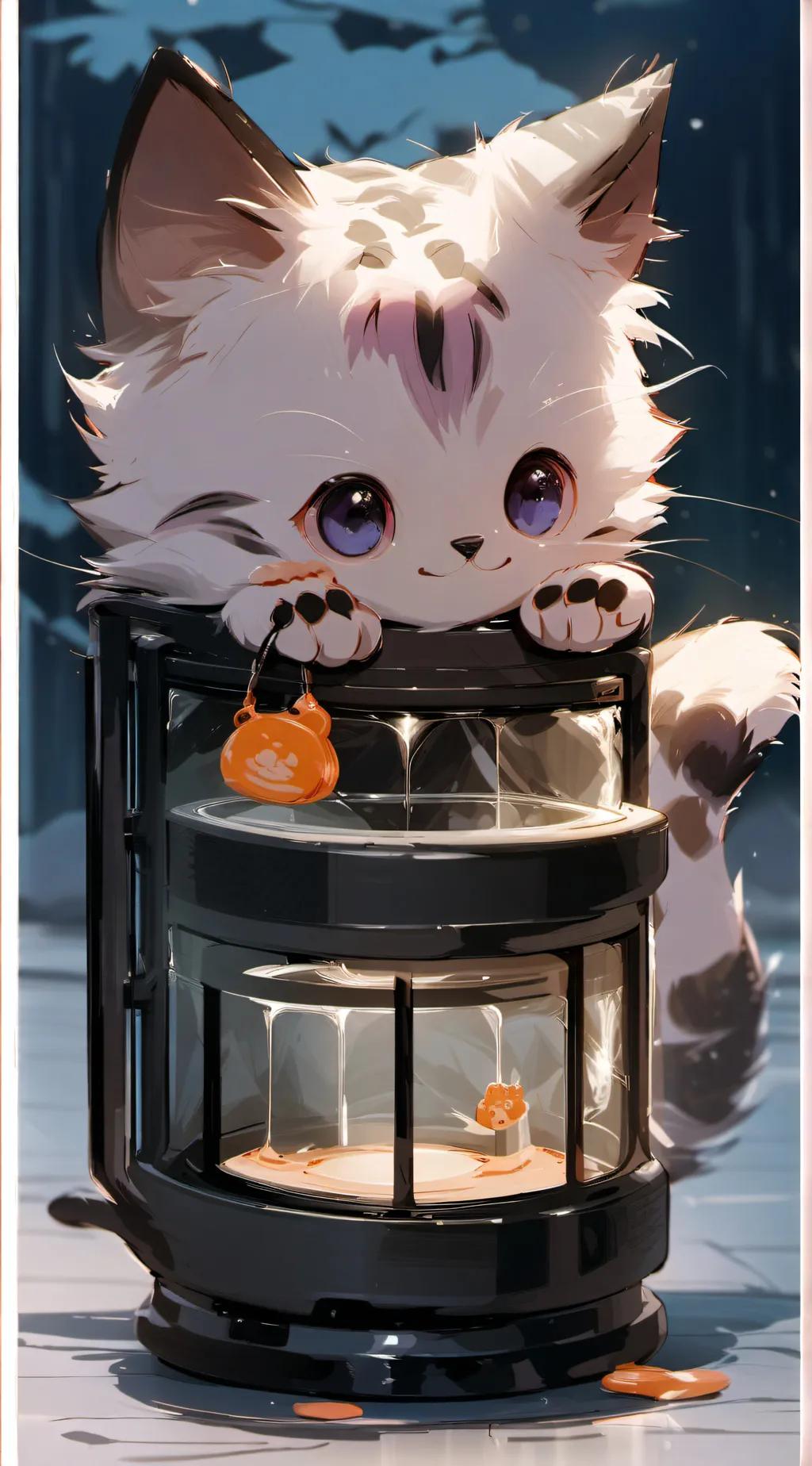 ai character: the smiling criter background