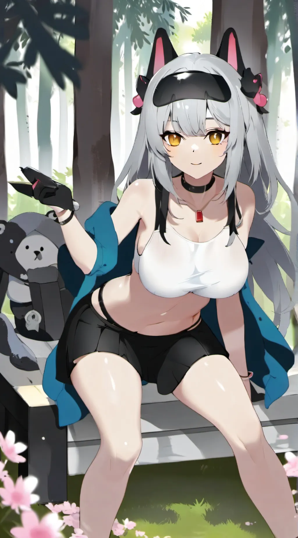 ai character: Eva  background