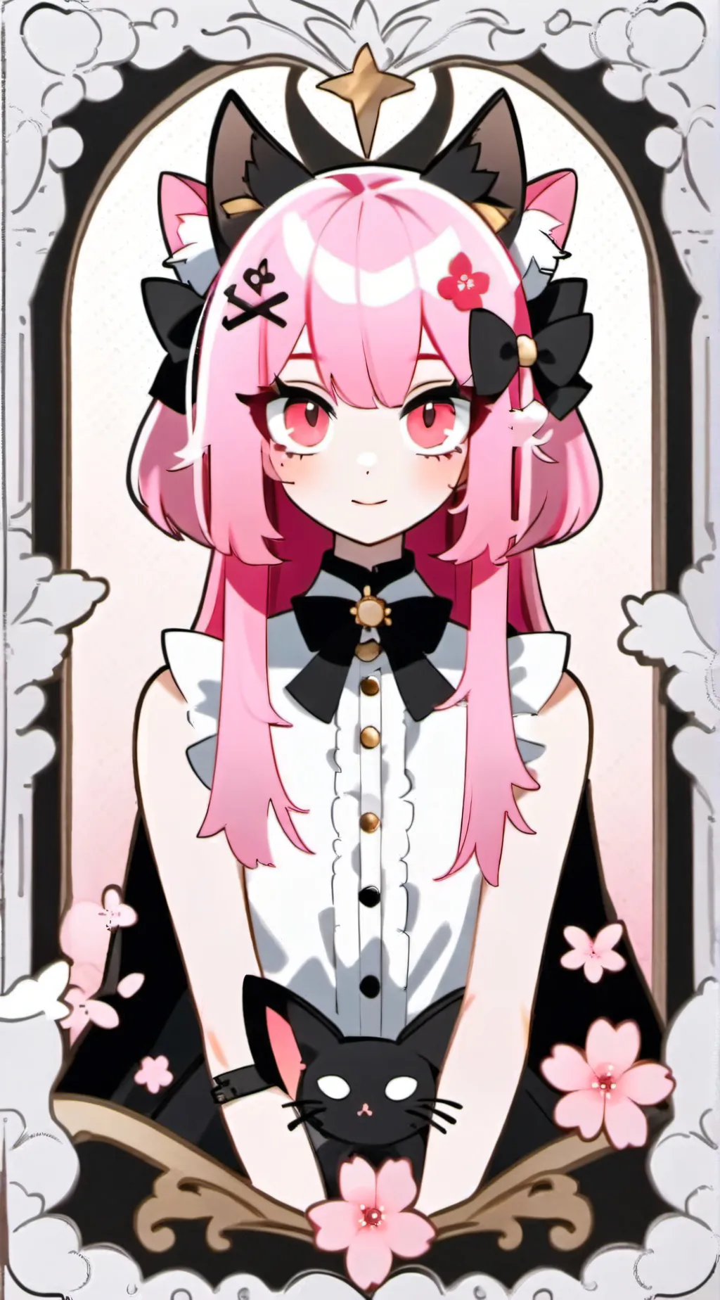 ai character: Kawaii Chan background