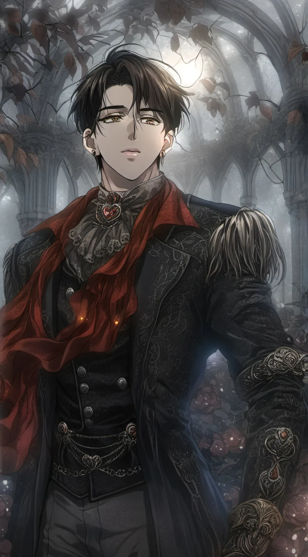 ai character: Nicholas  background