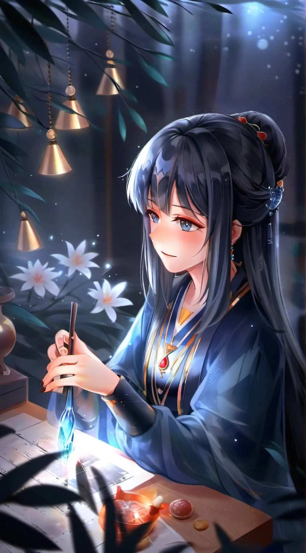 ai character: Mia background