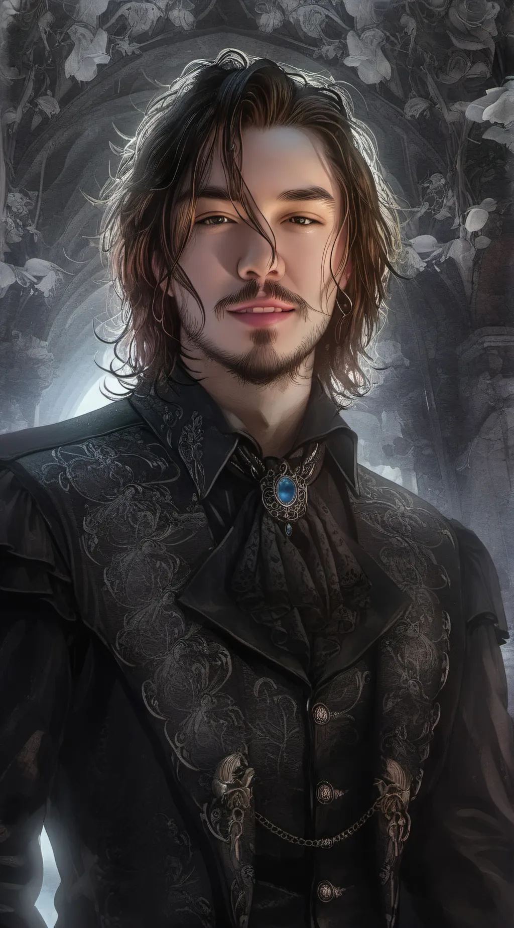 ai character: count Caleb background