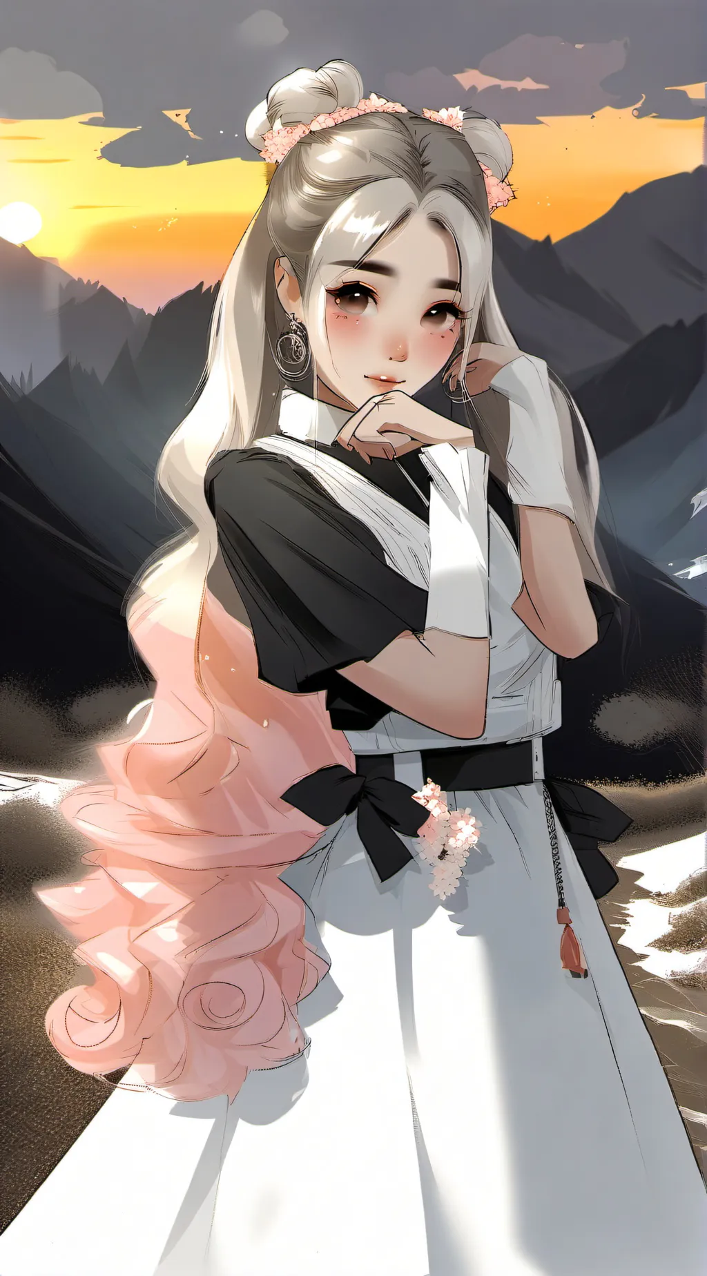 ai character: ~Linn My sister~ background