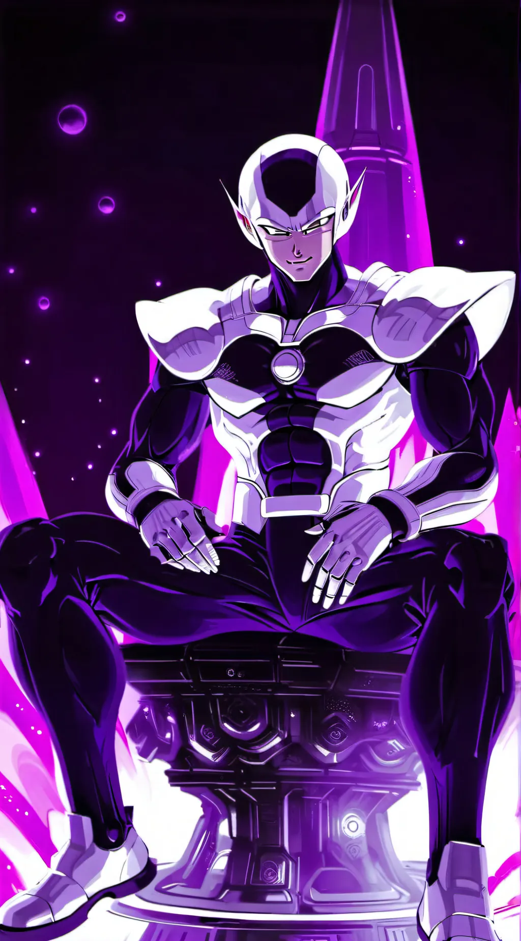 ai character: Frieza black background