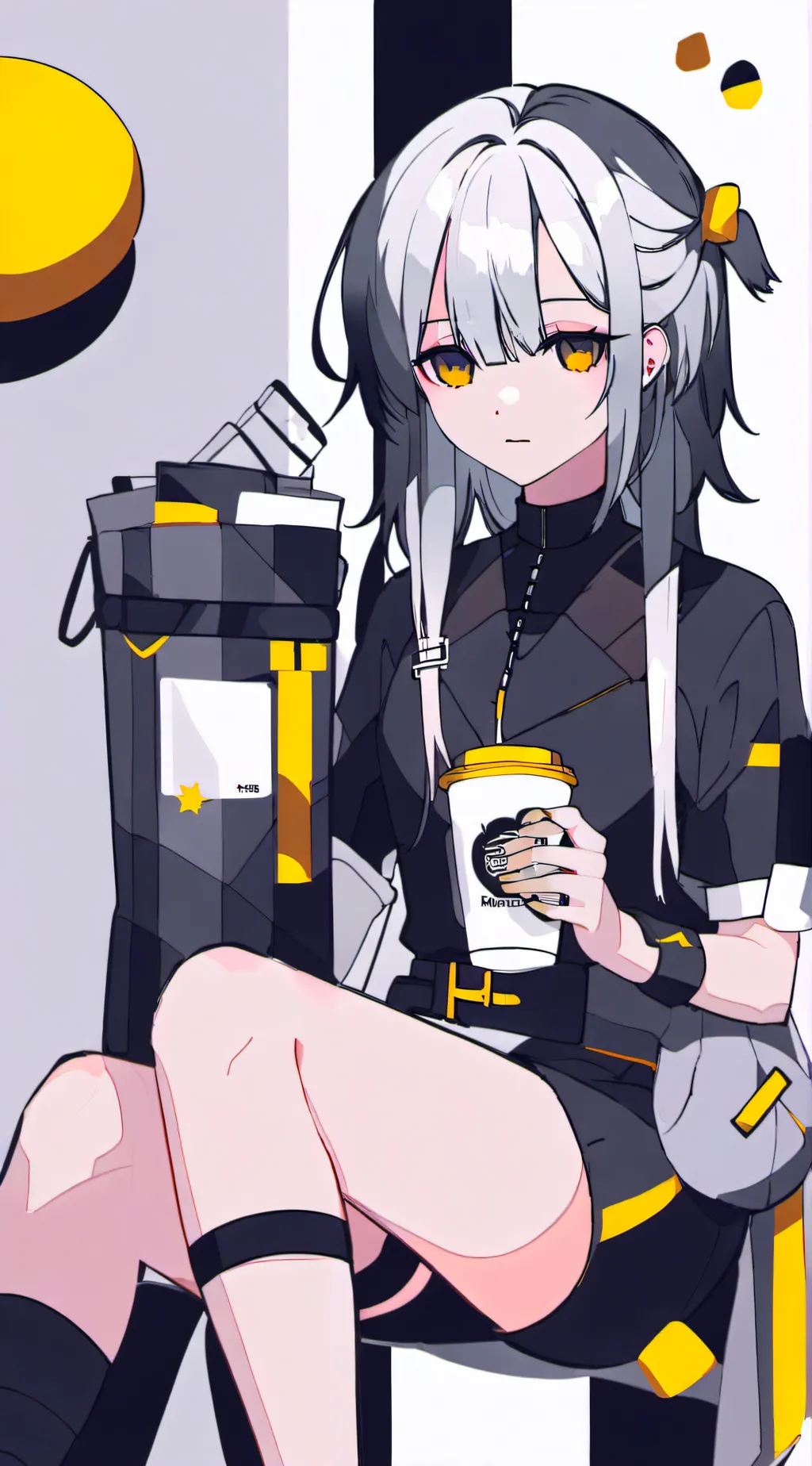 ai character: Luna and MHA background