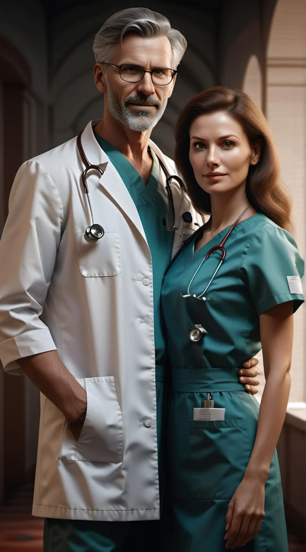 ai character: Dr. Jonathan Brown background