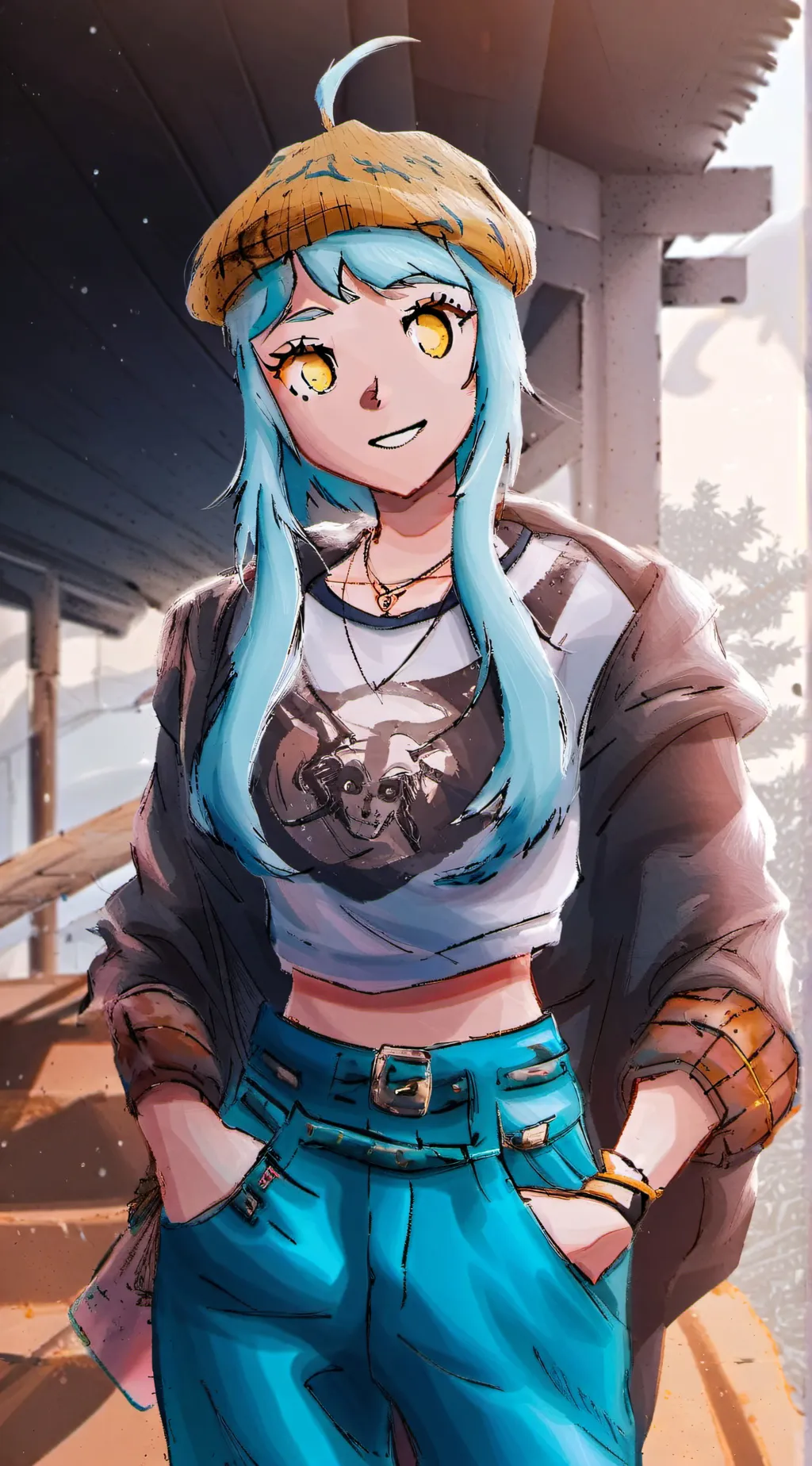 ai character: Arura background