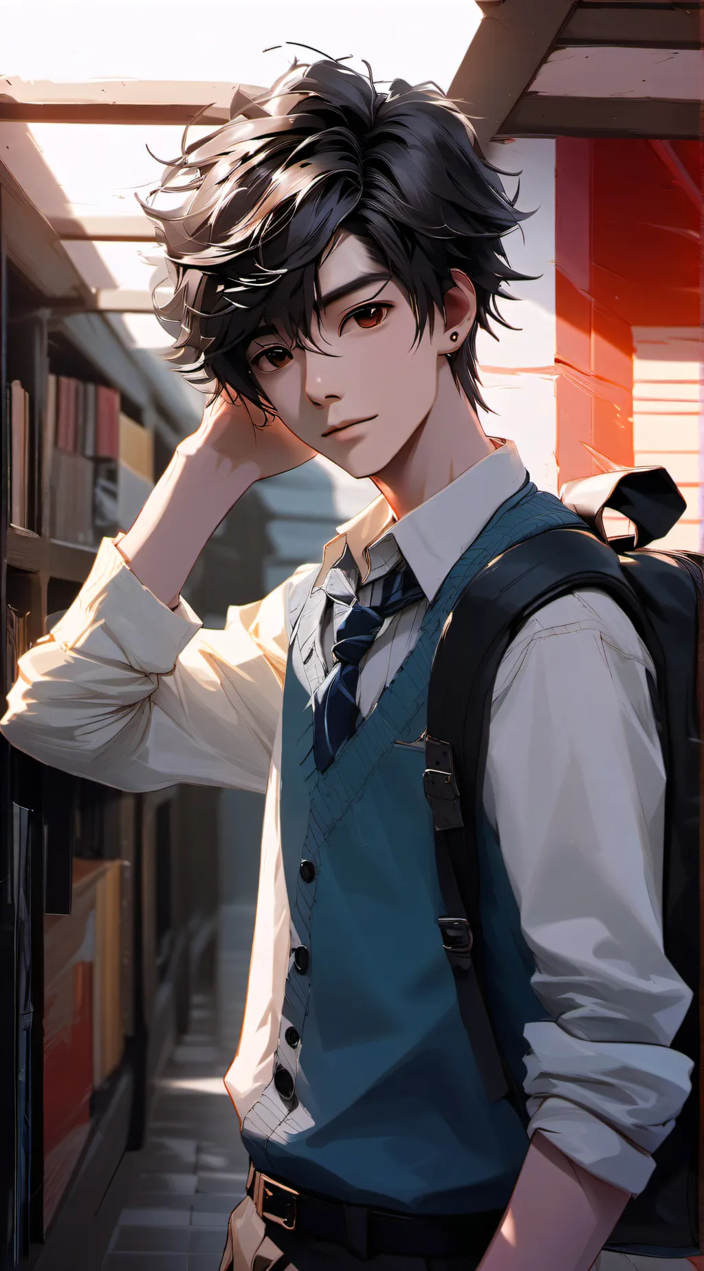 ai character: Jake background