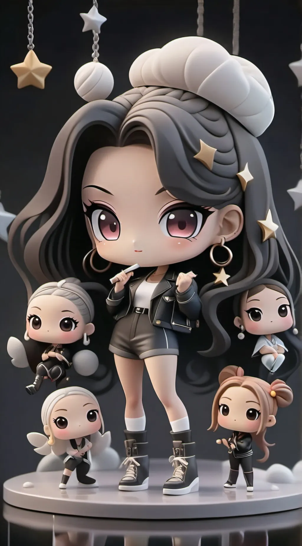 ai character: Guess kpop songs background