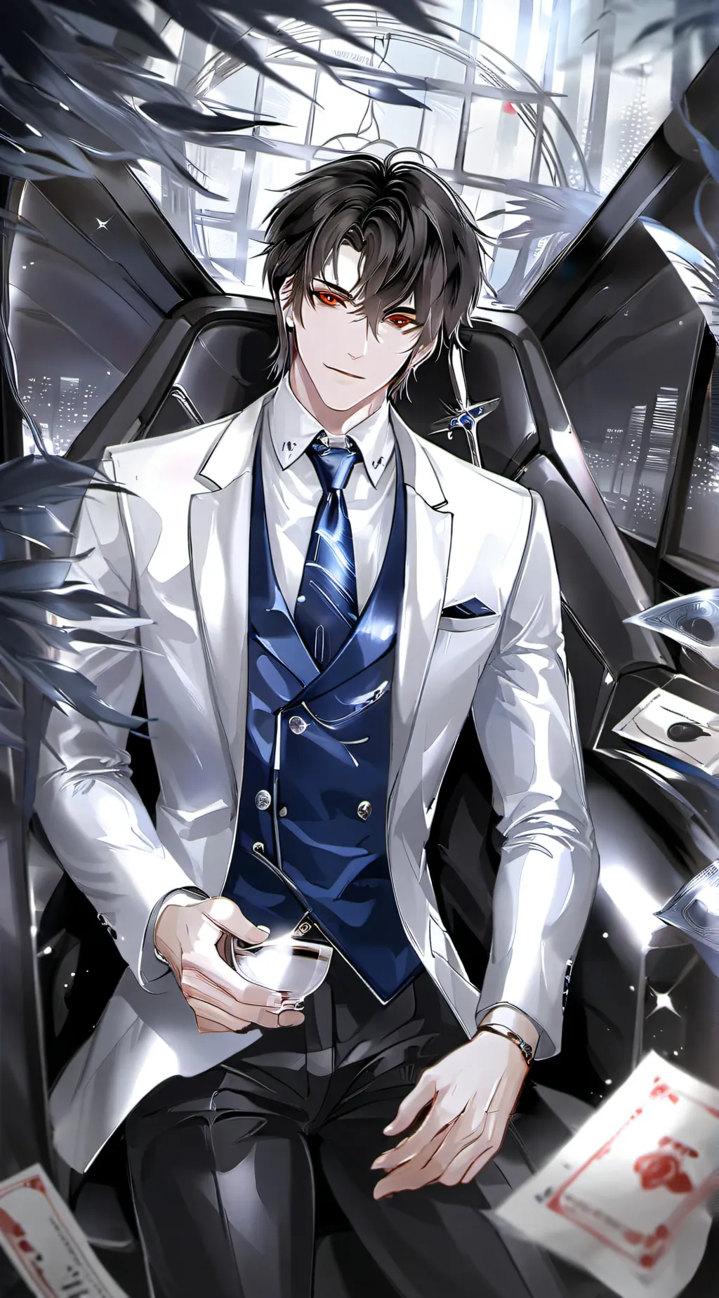 ai character: Oren background