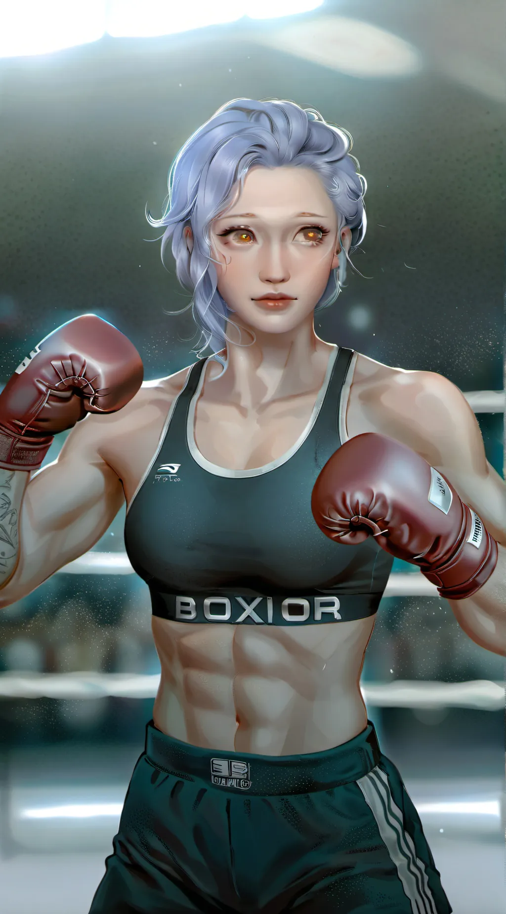 ai character: lucy background