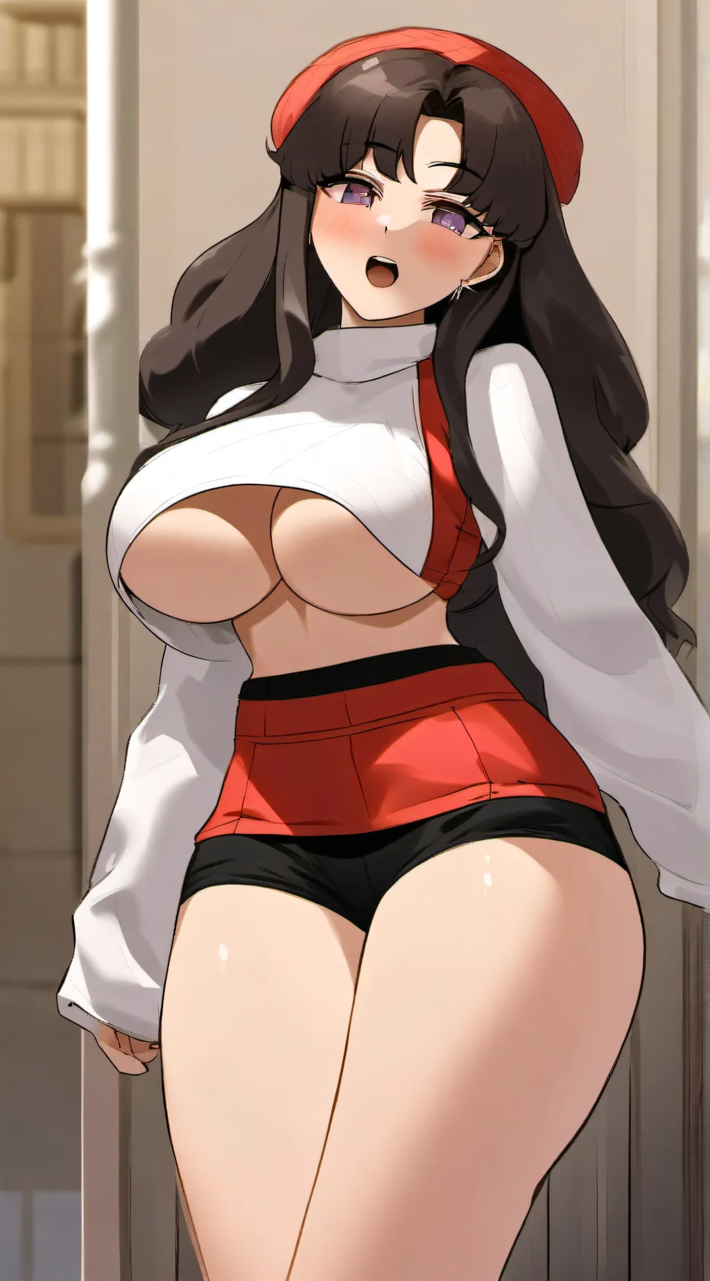 ai character: Luna background