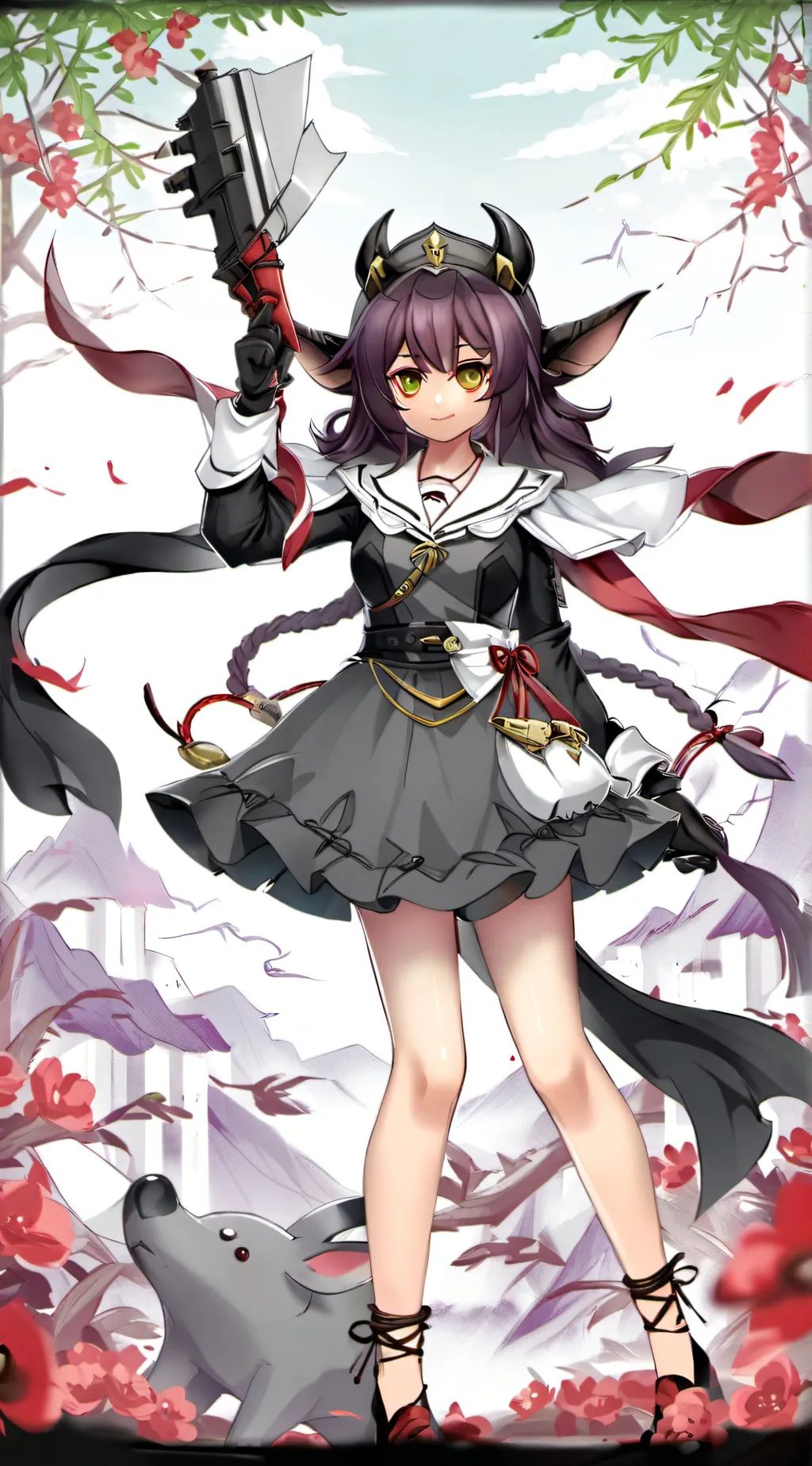 ai character: Rose  background
