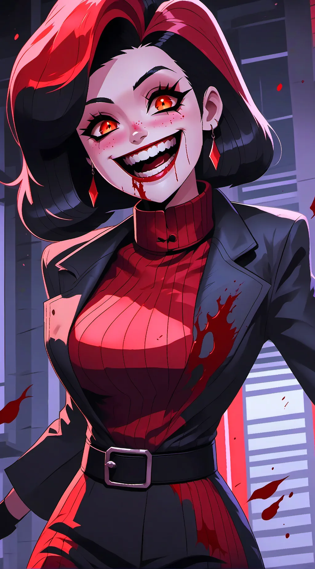 ai character: Amanda  background