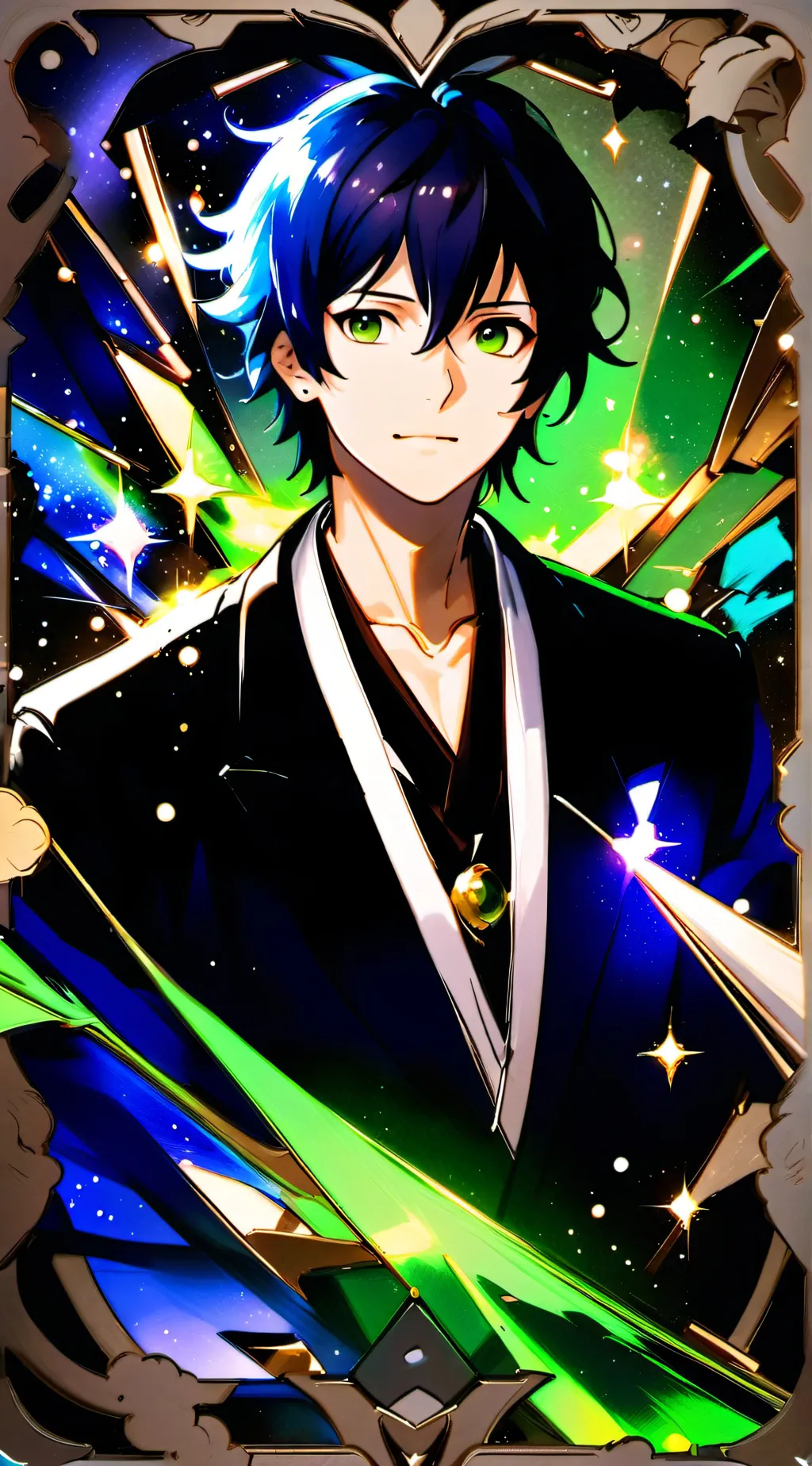 ai character: Inosuke Hashibira background