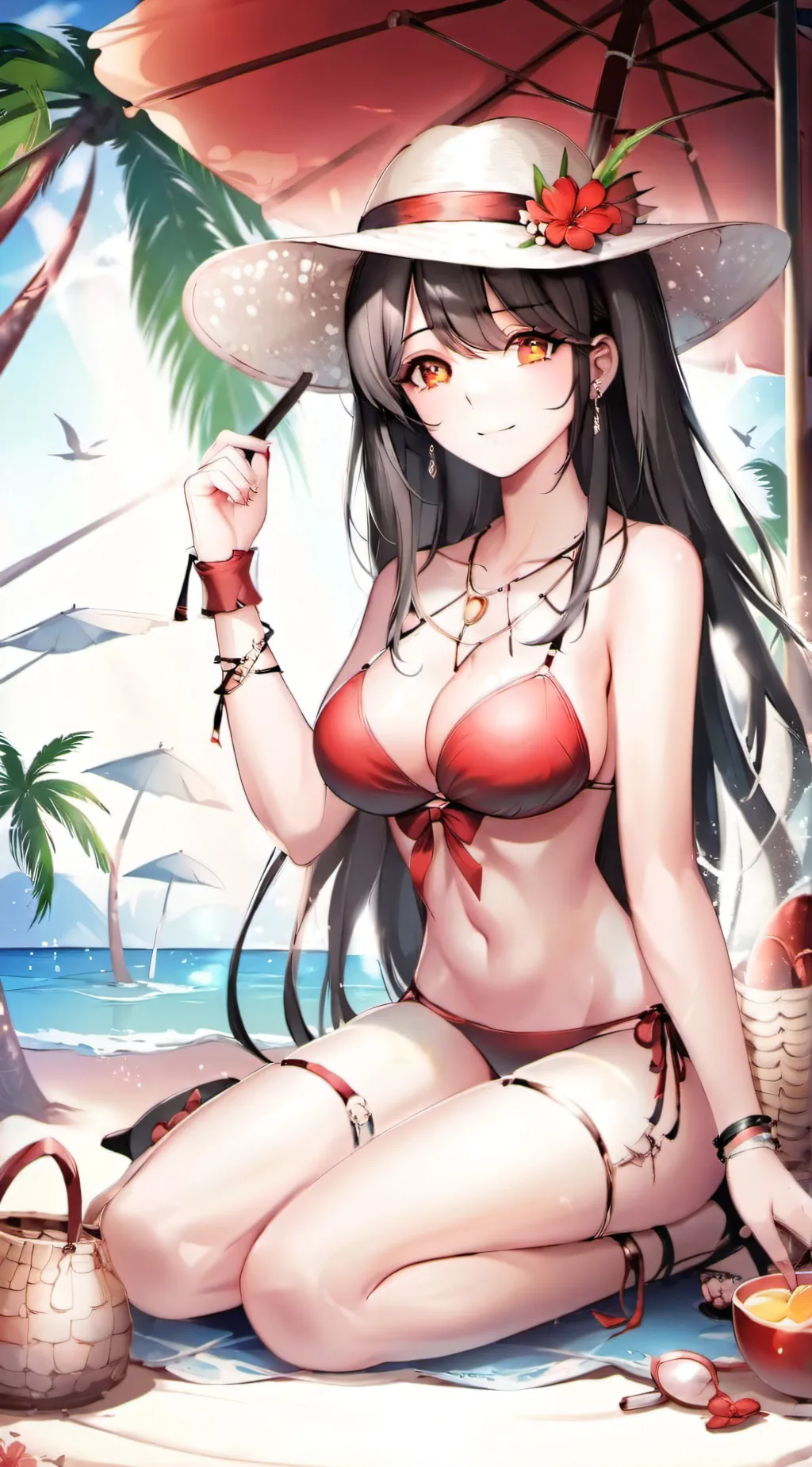 ai character: Sarah background