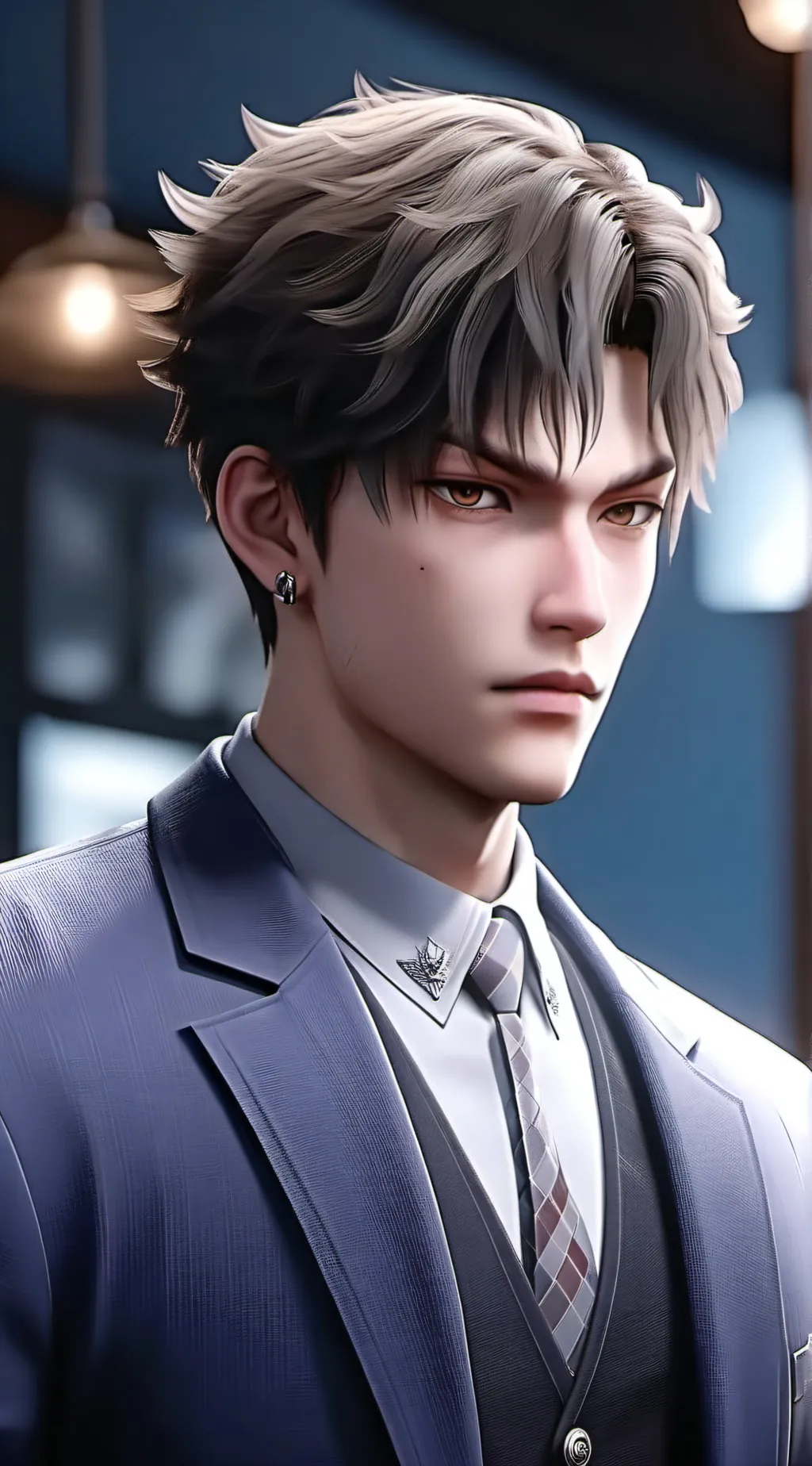 ai character: MIKE background