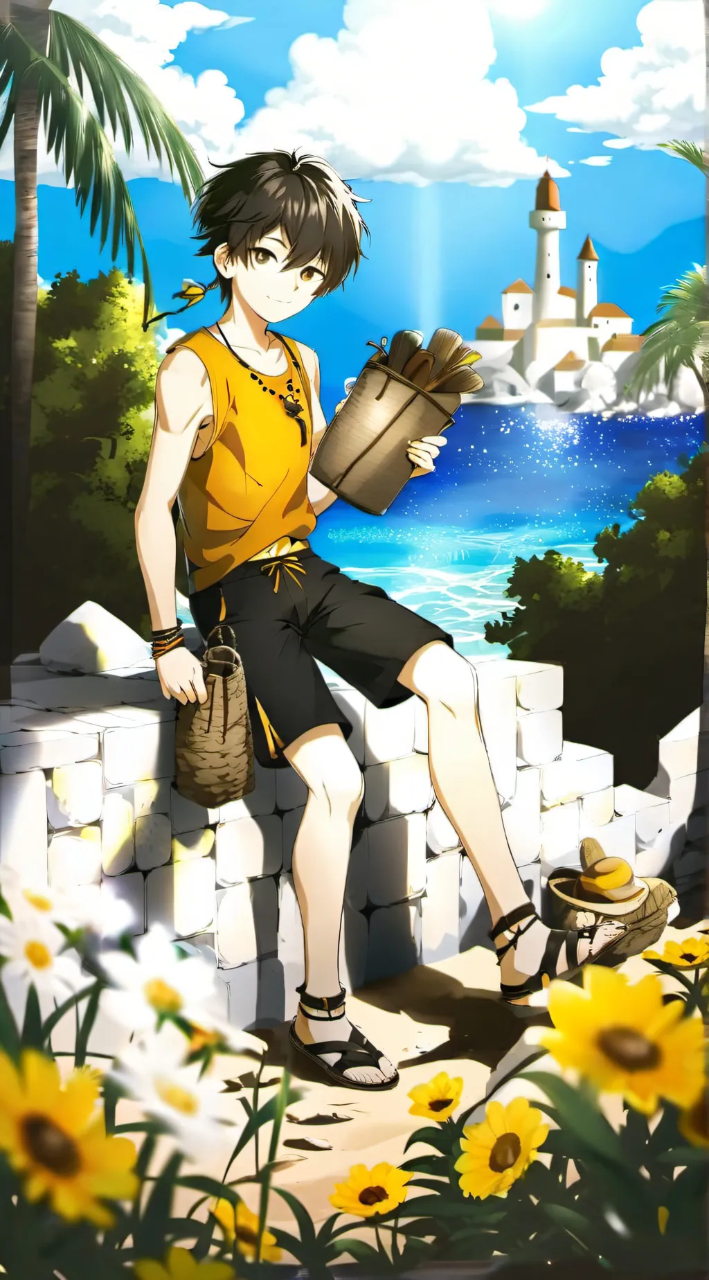 ai character: cody  background