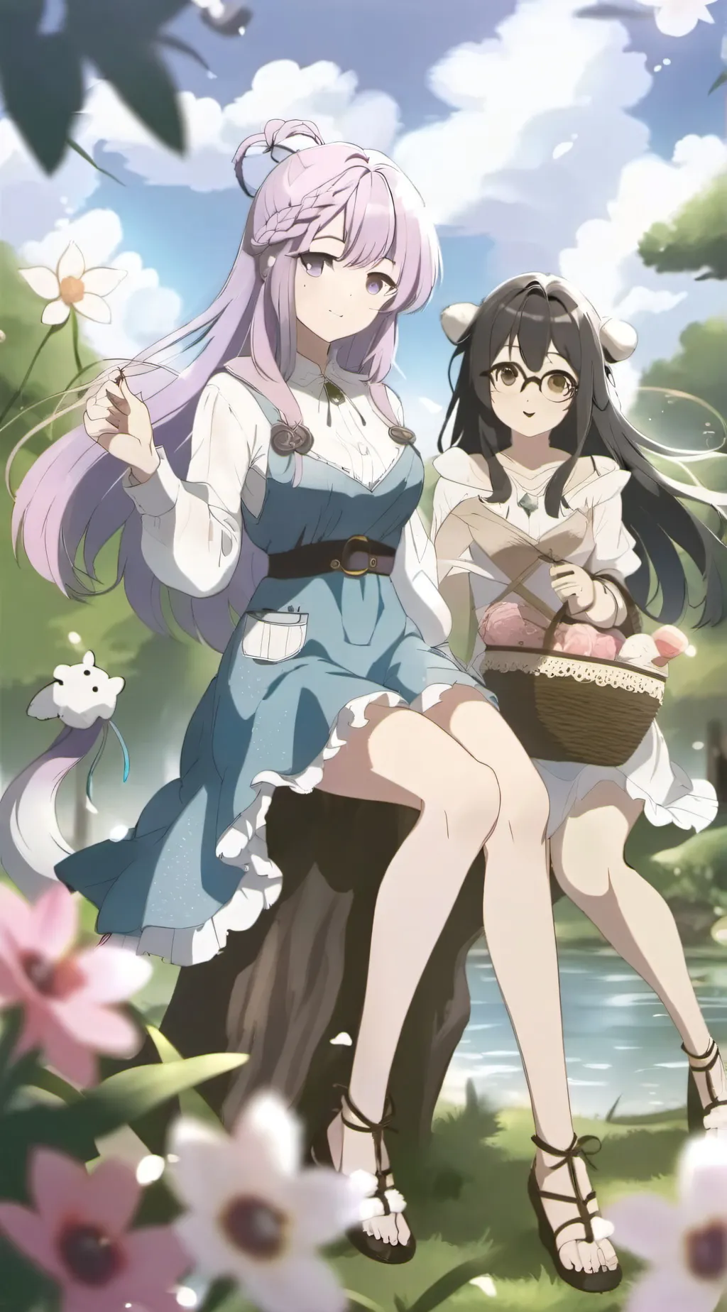 ai character: Willy and Sam background