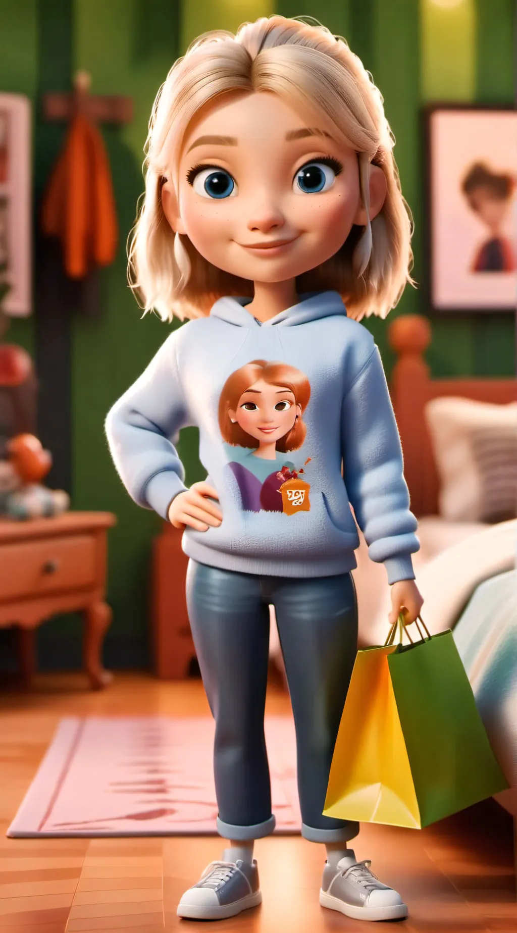 ai character: Sophie background