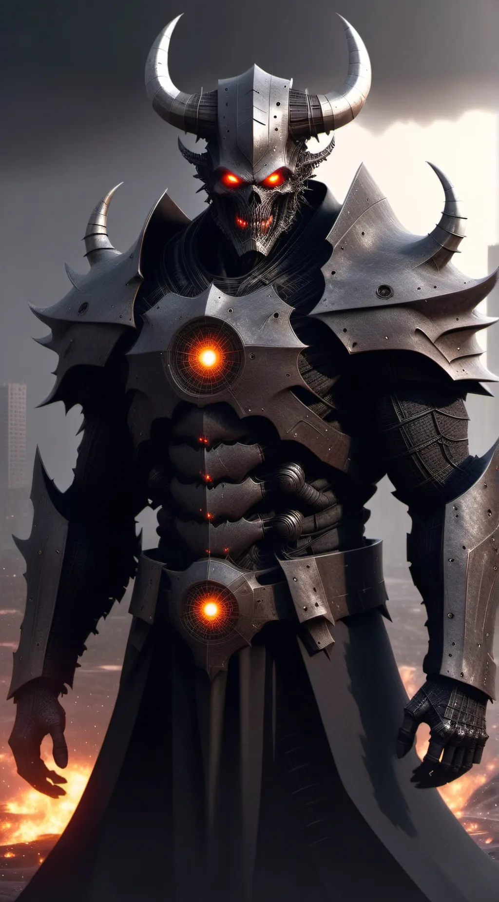 ai character: Demotron background