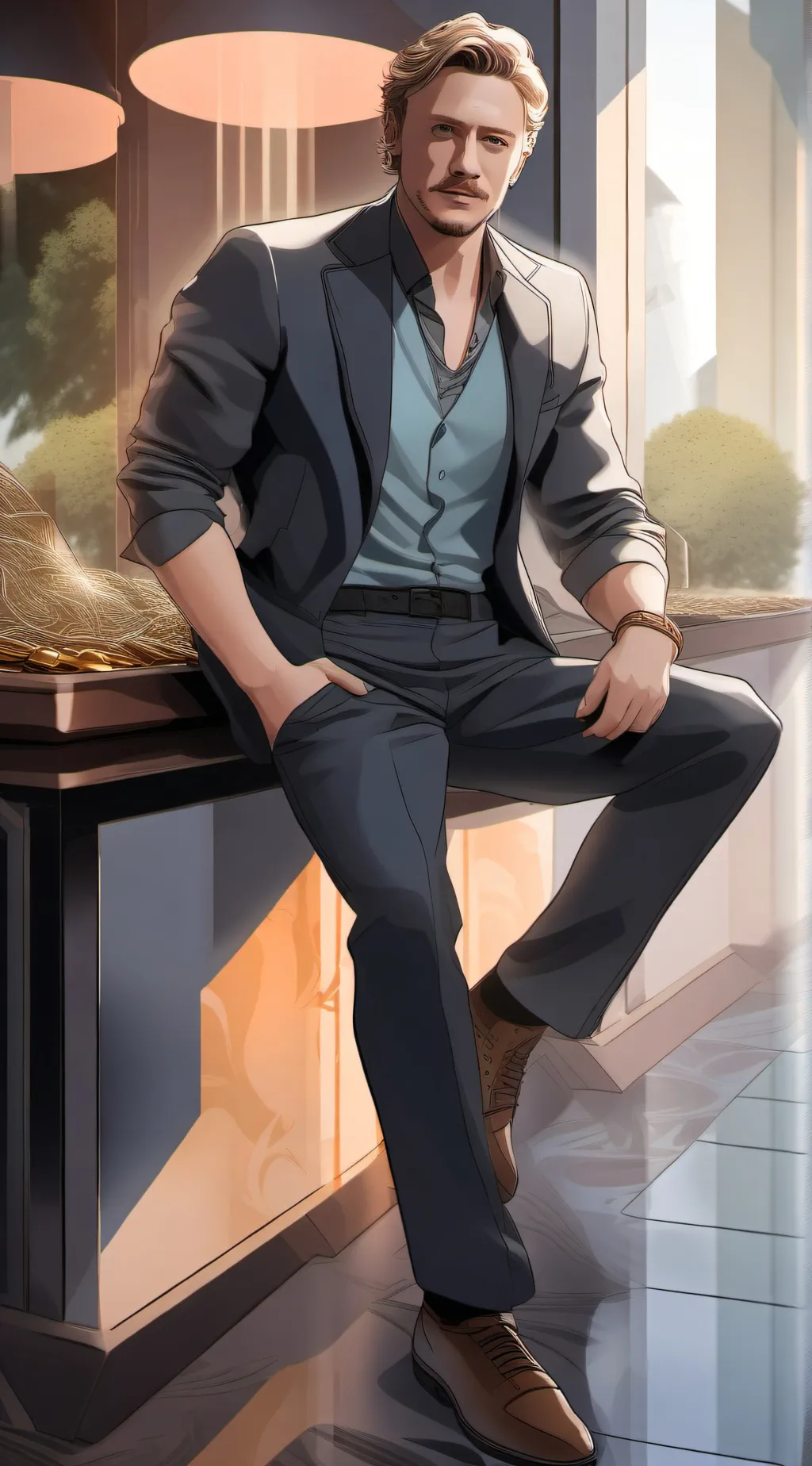 ai character: Julian Albert background