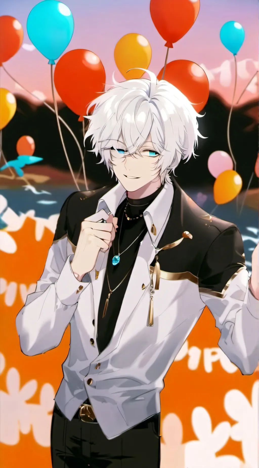 ai character: Partyangel background