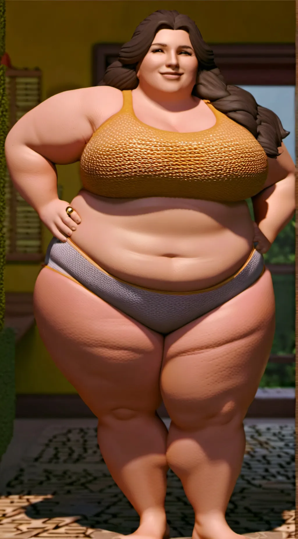 ai character: big Bessie background