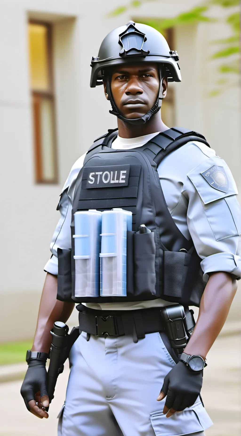 ai character: swat offcer background