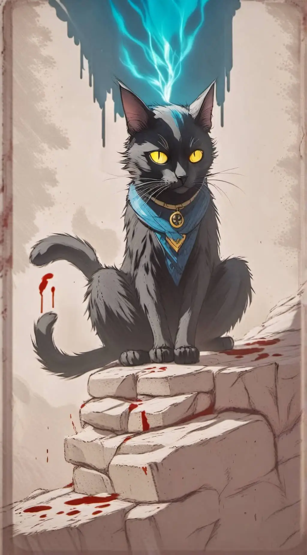 ai character: Rain WC background