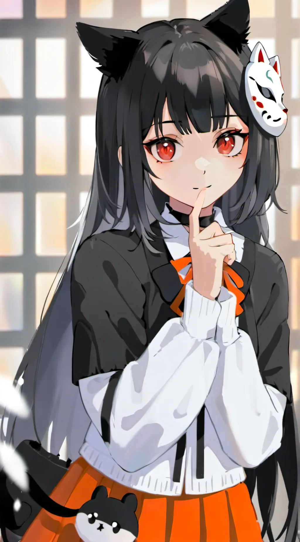 ai character: Rose background