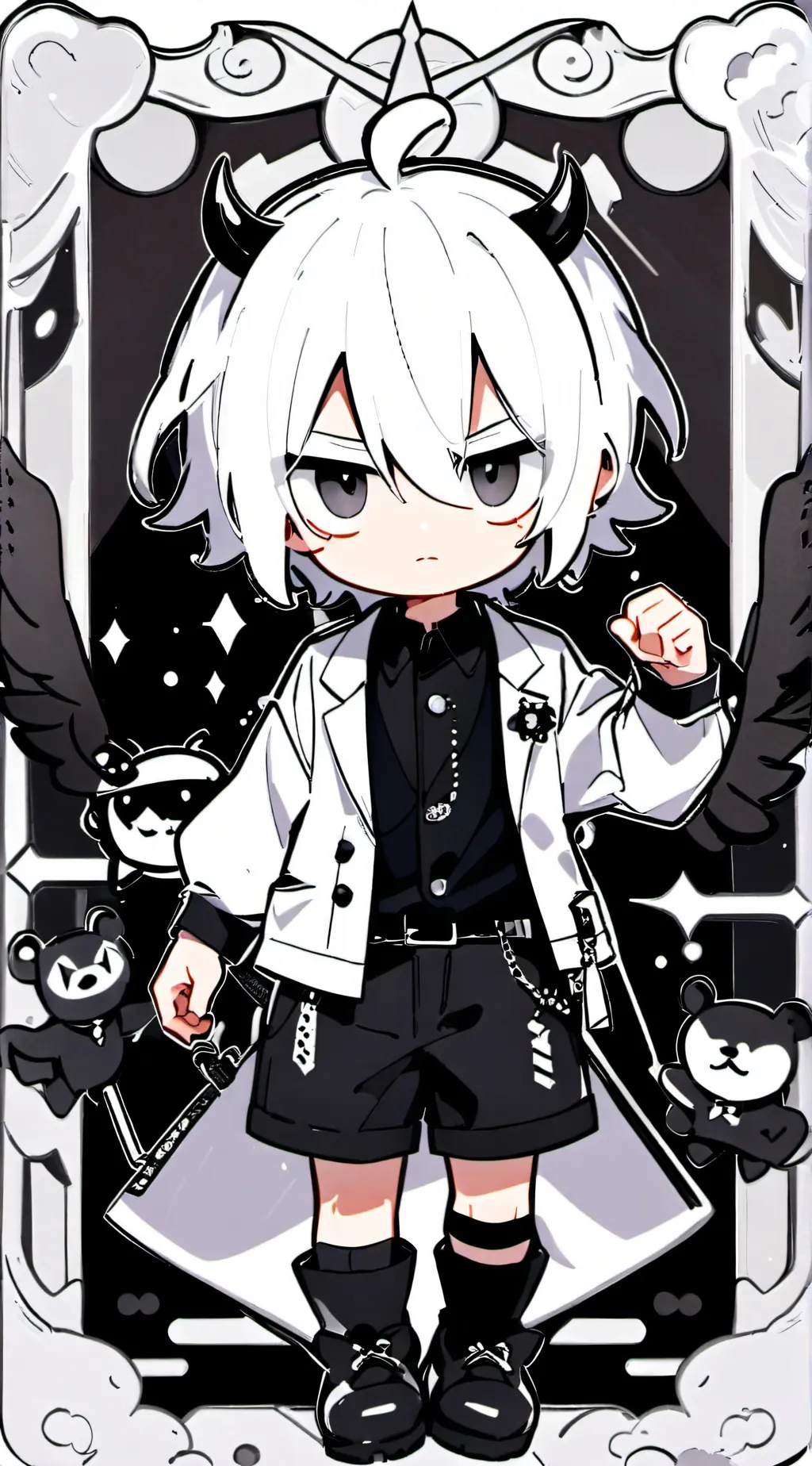 ai character: Oliver background