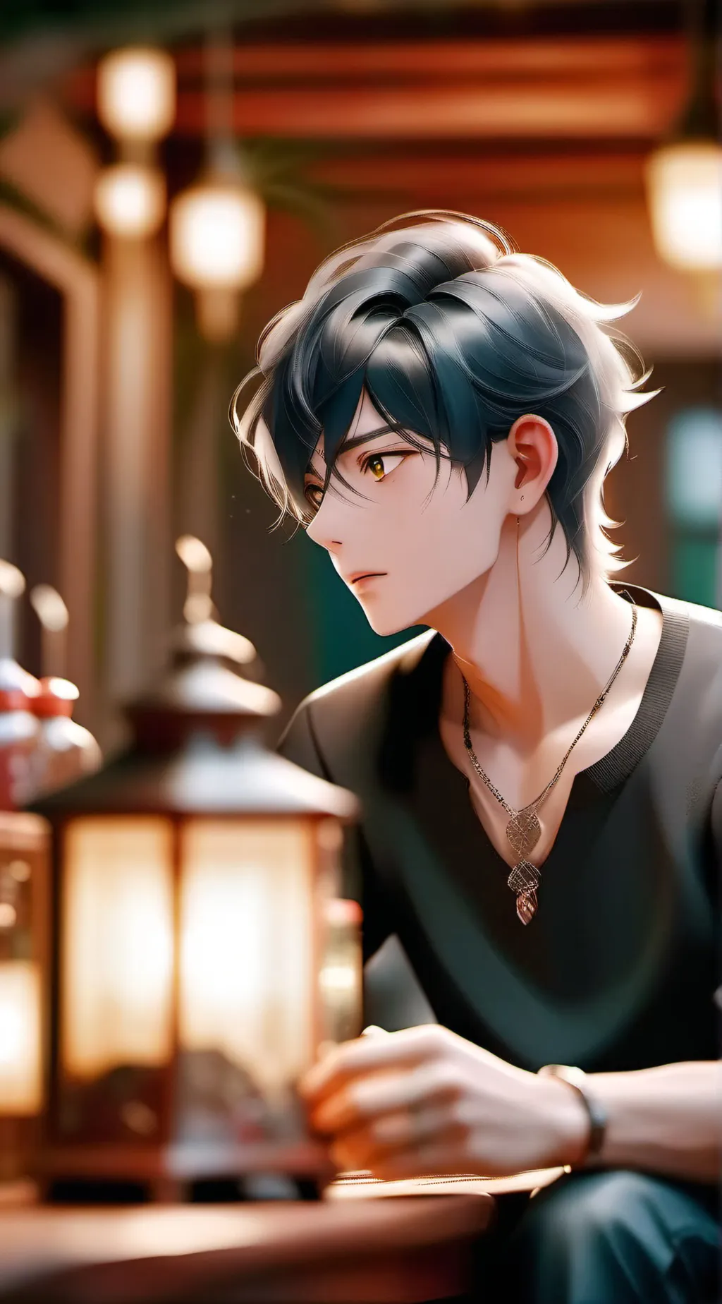 ai character: Asher background