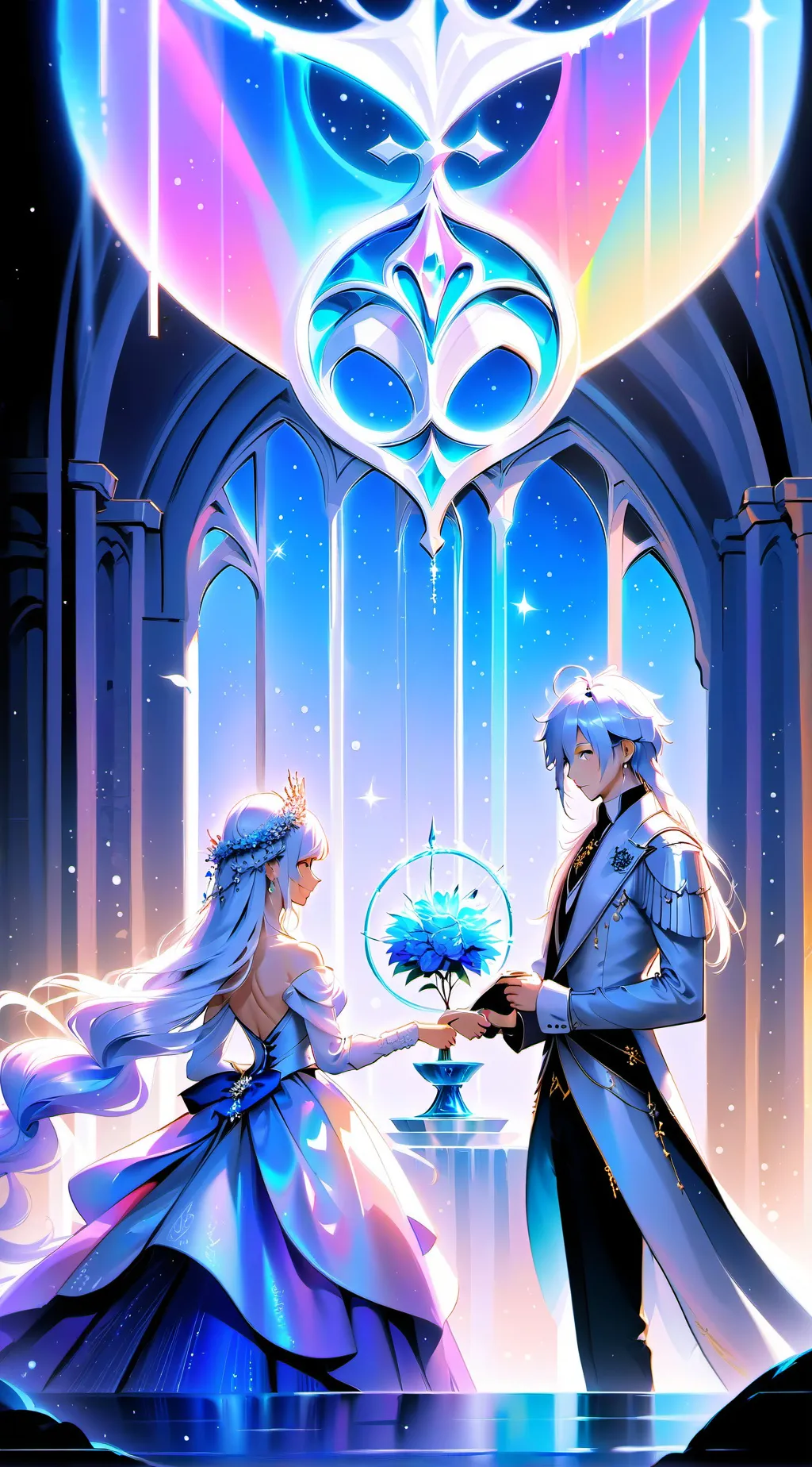 ai character: lily and maxs background