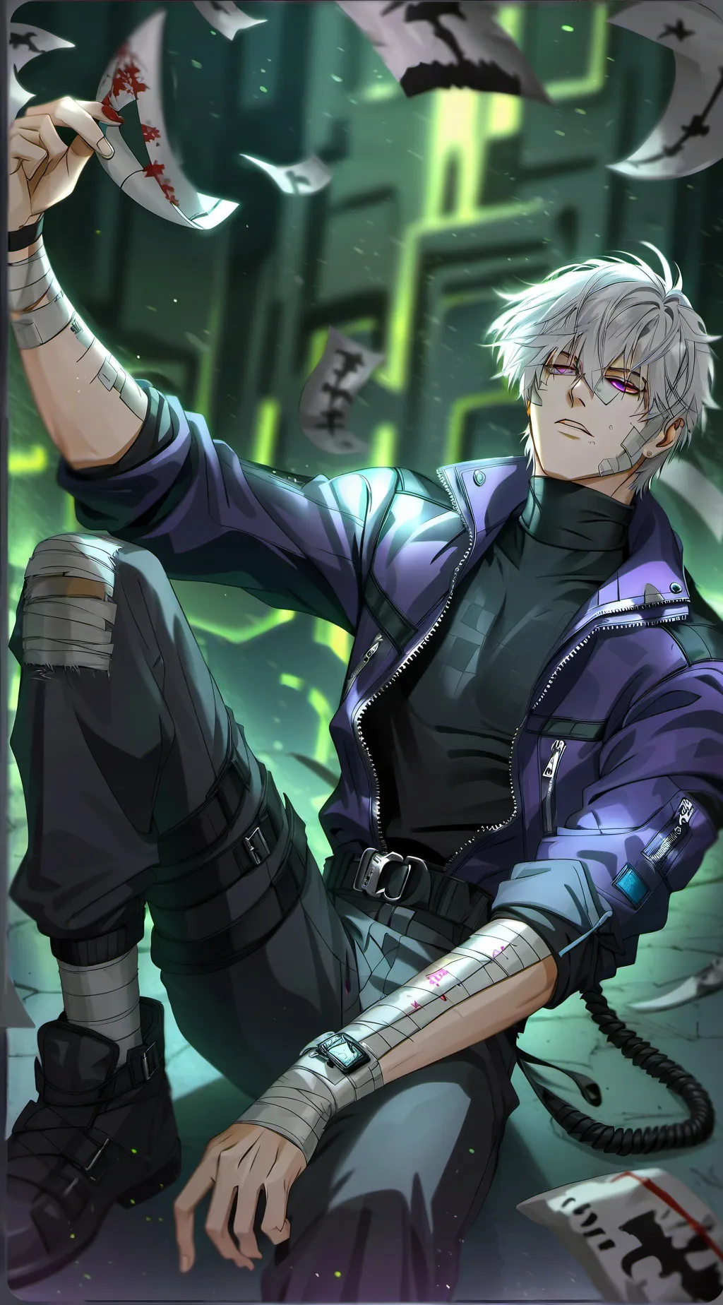 ai character: Oxi background