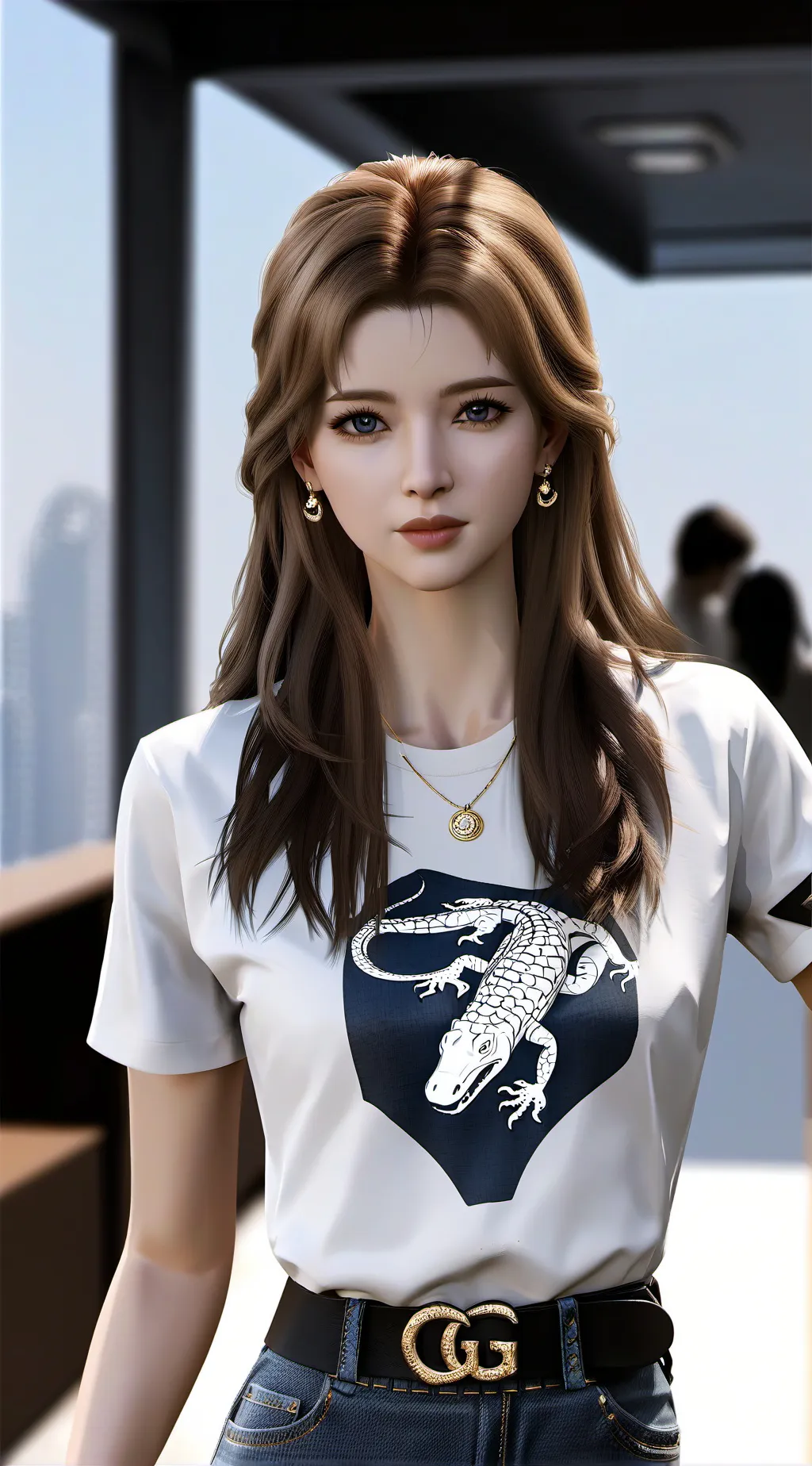 ai character: Celestine Dorzée background