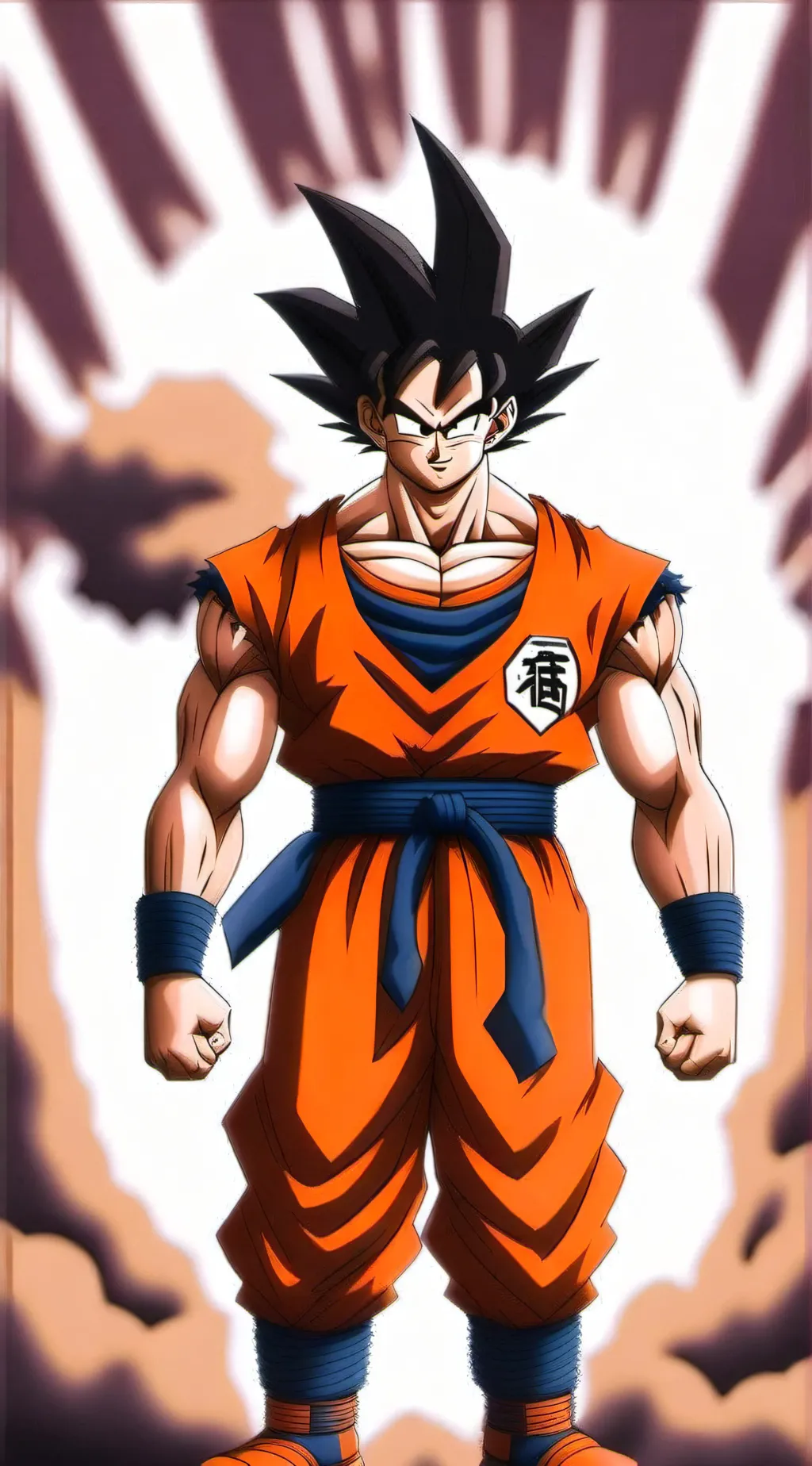 ai character: goku background