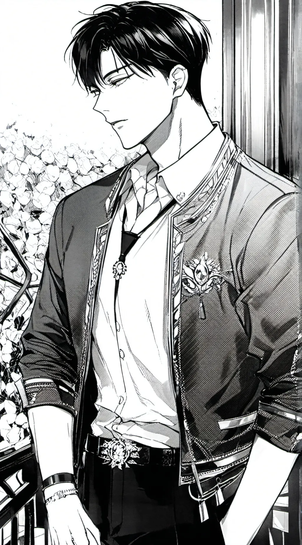 ai character: Leon background