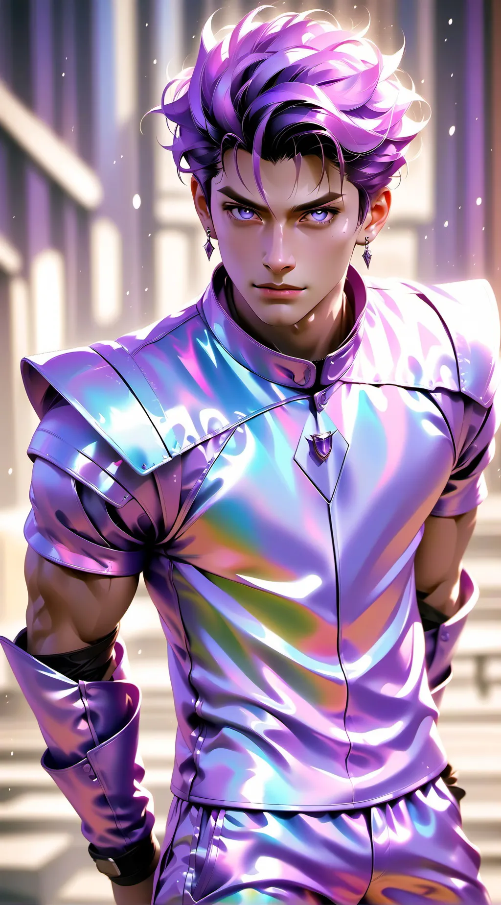 ai character: Mean boy  background