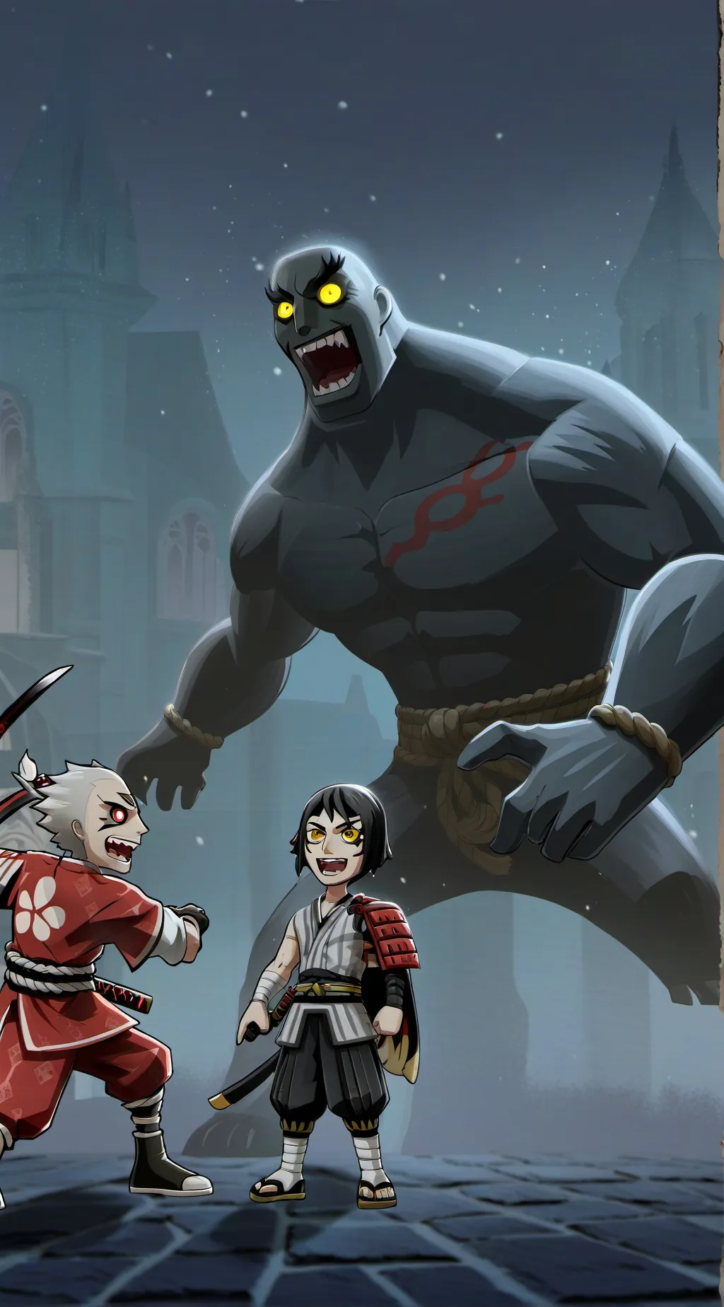 ai character: stolas background