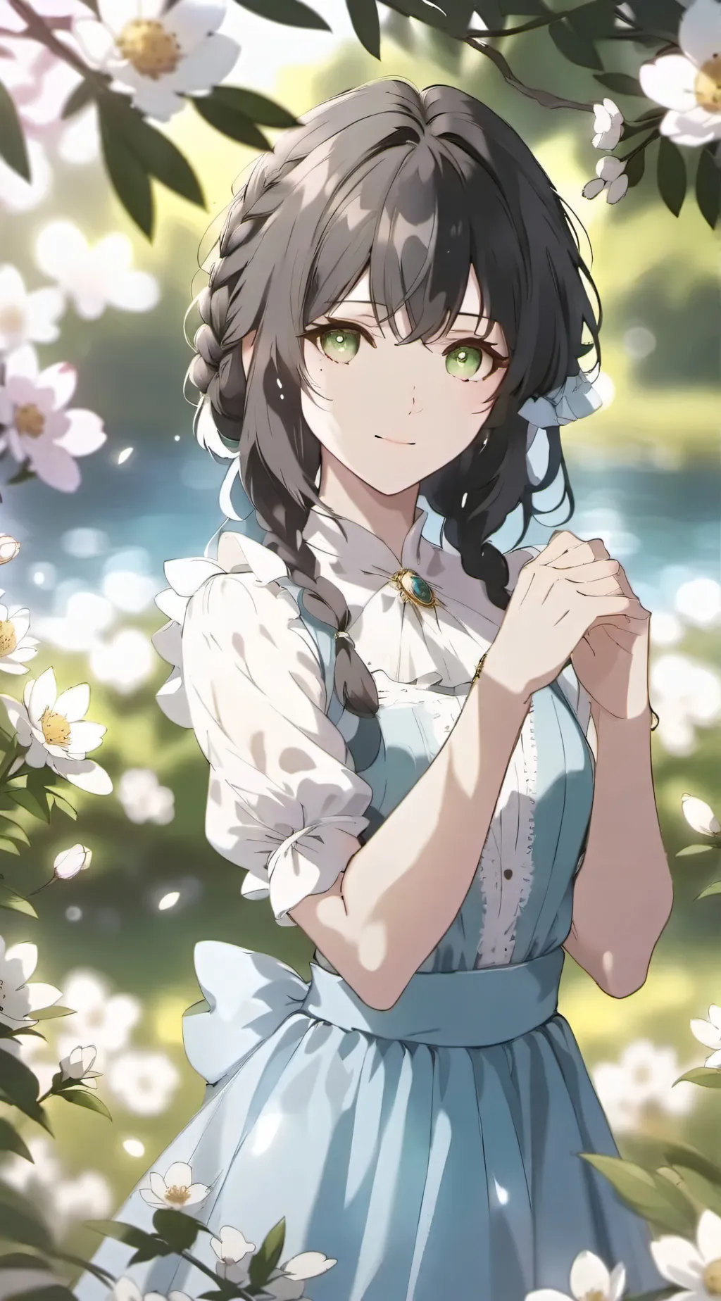 ai character: final battle background