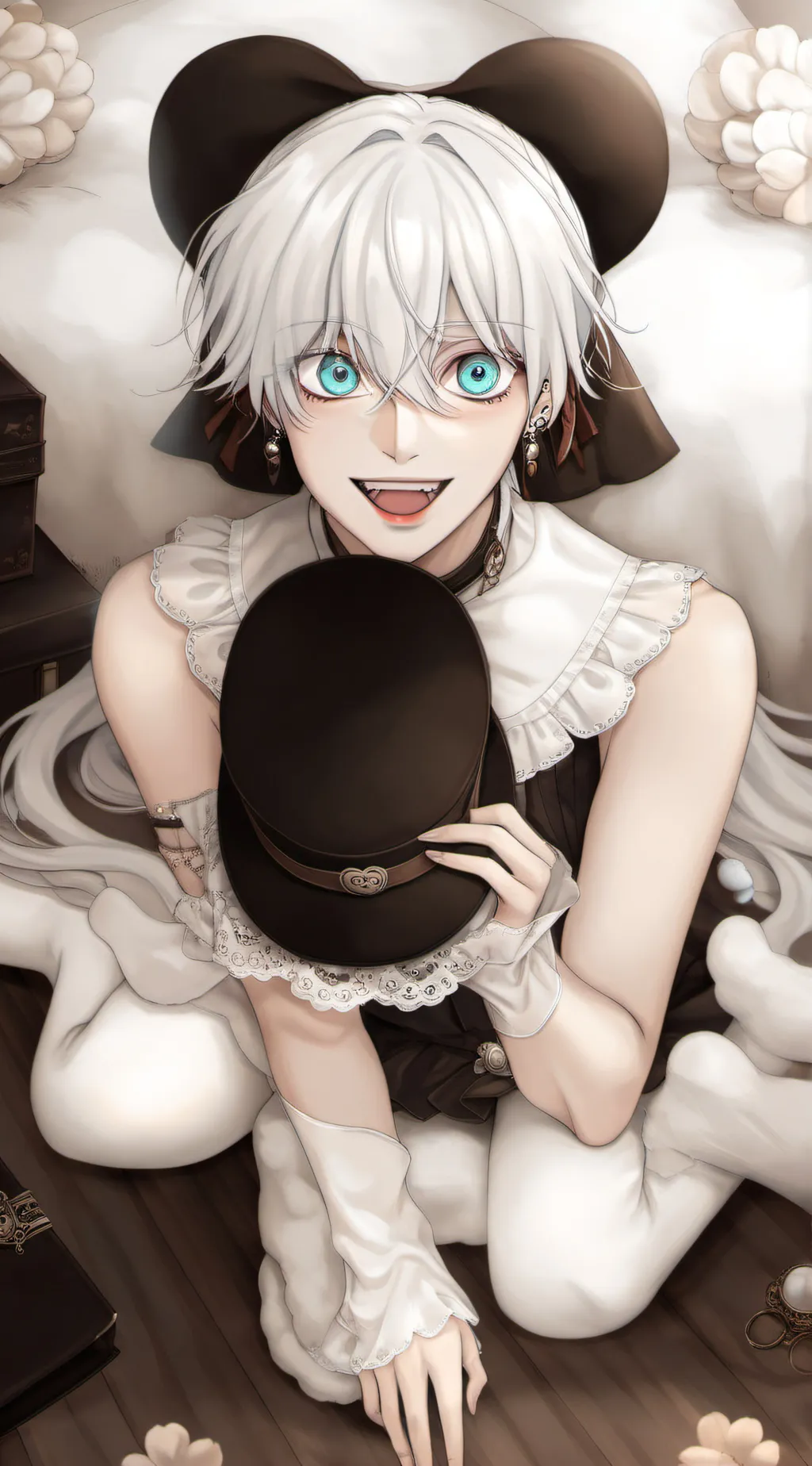 ai character: Fem Gojo background